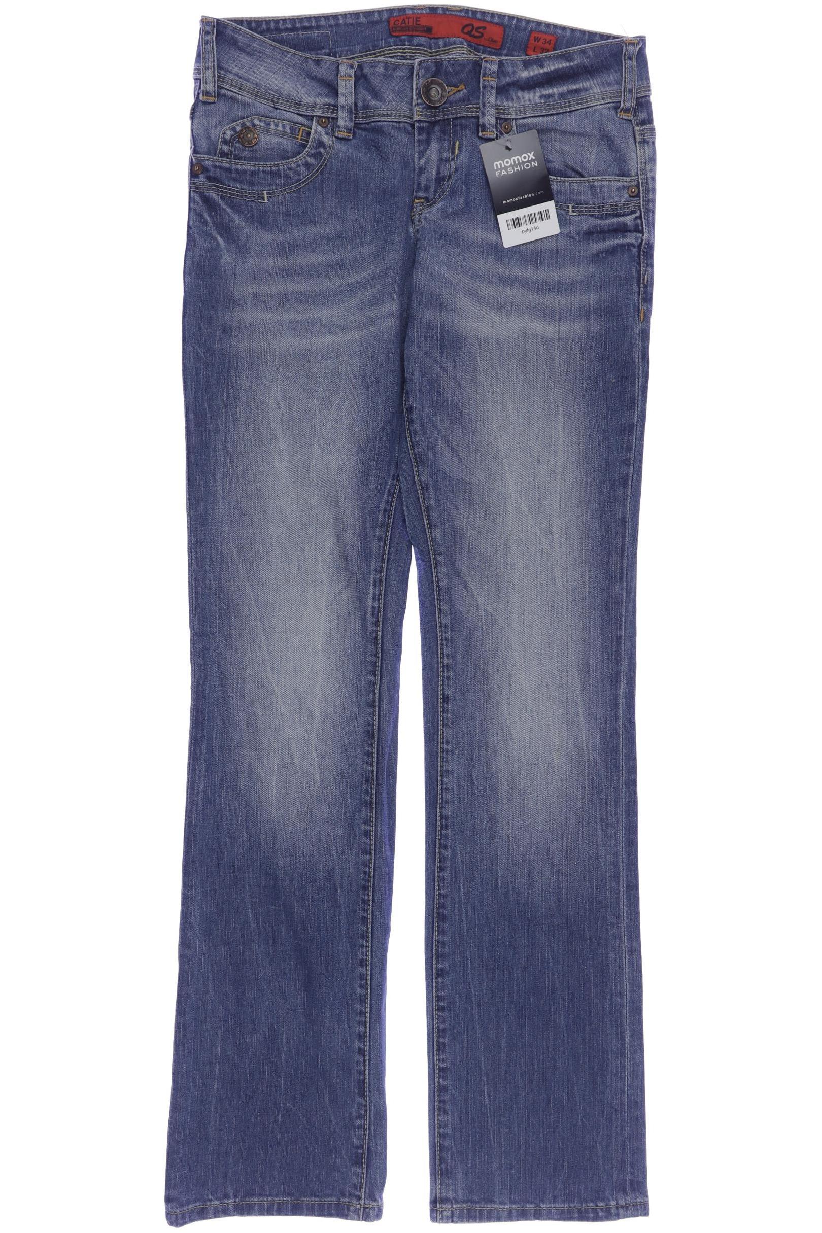 

QS by s.Oliver Damen Jeans, blau, Gr. 34