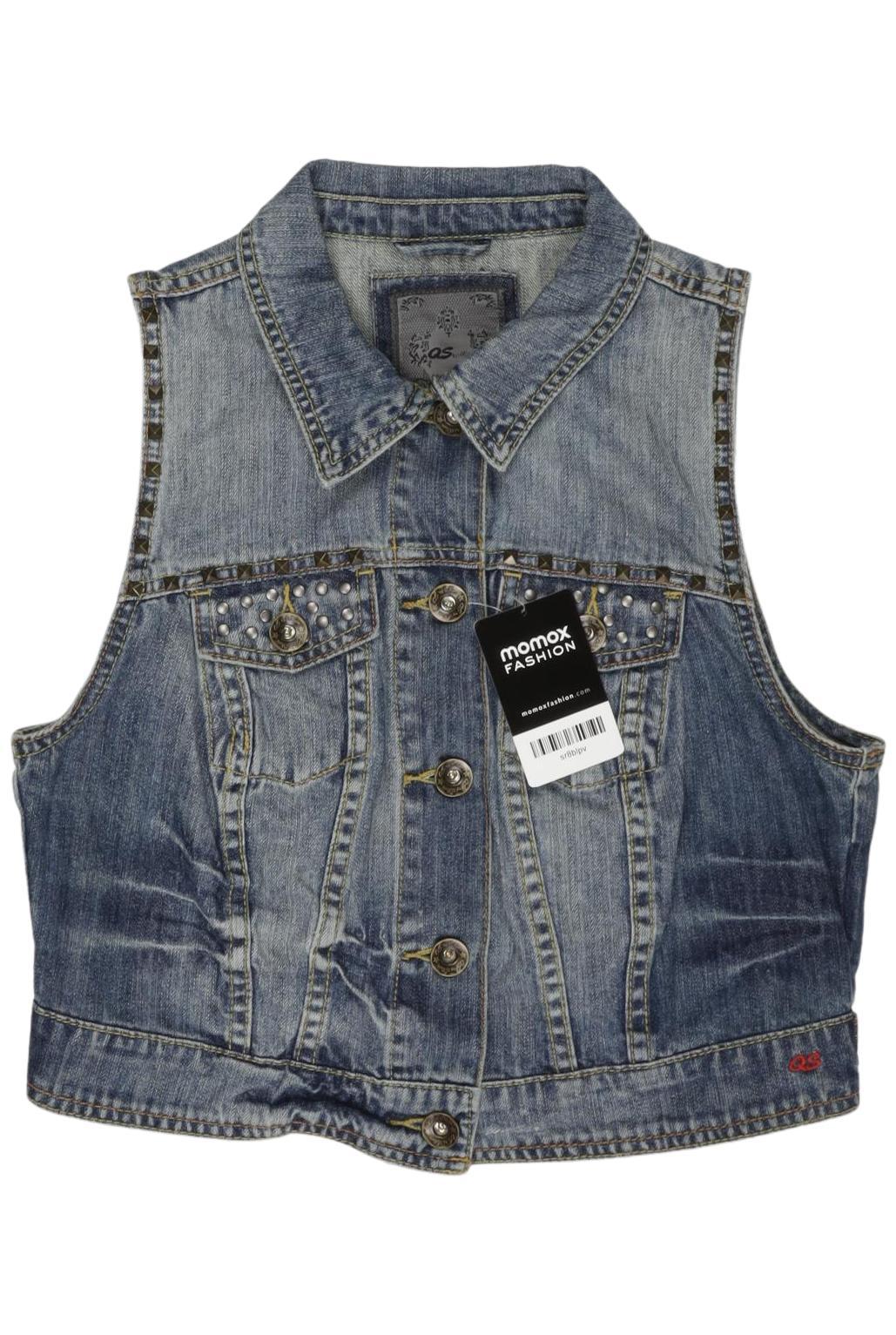 

QS by s.Oliver Damen Weste, blau, Gr. 40