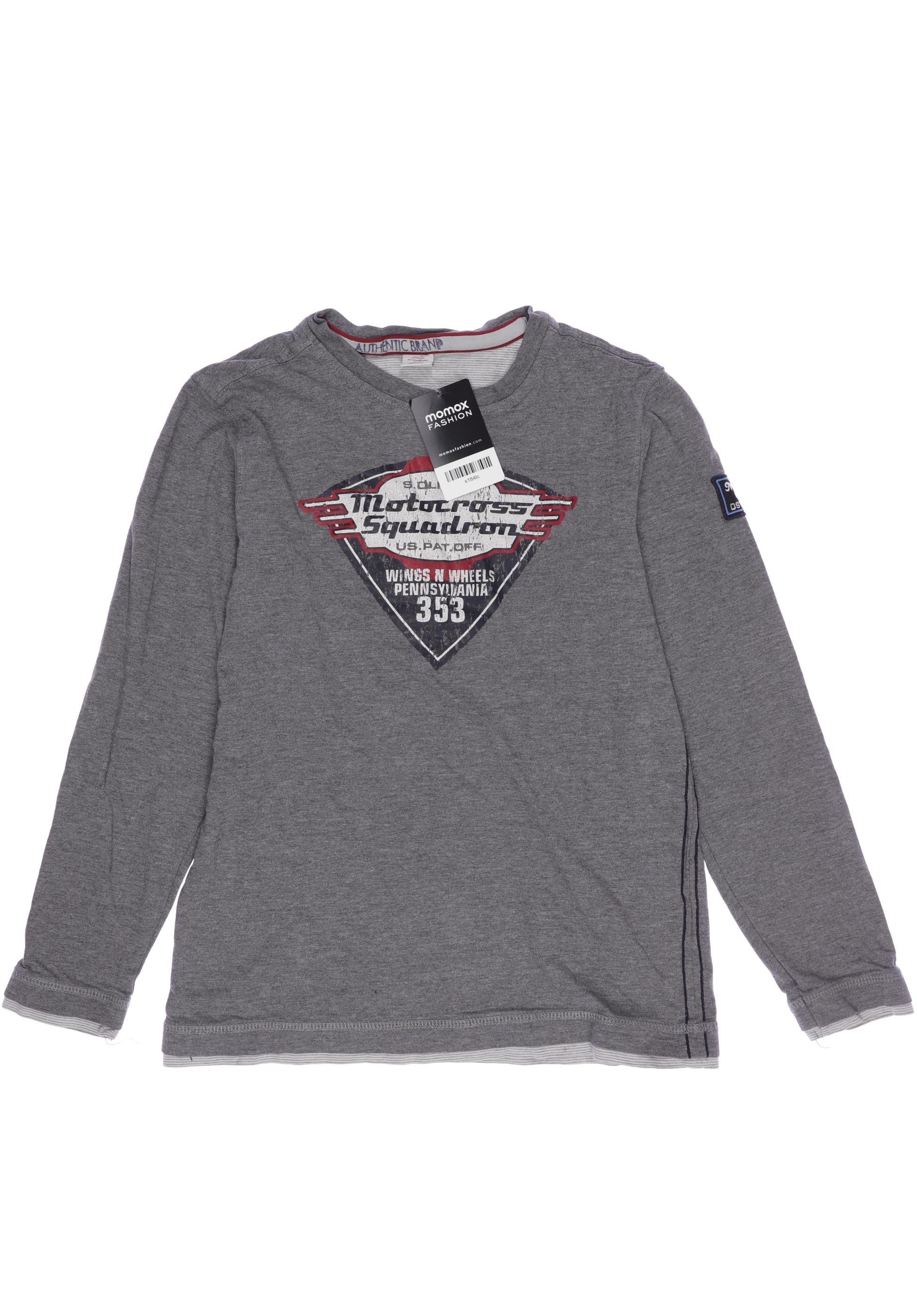 

QS by s.Oliver Herren Langarmshirt, grau, Gr. 152