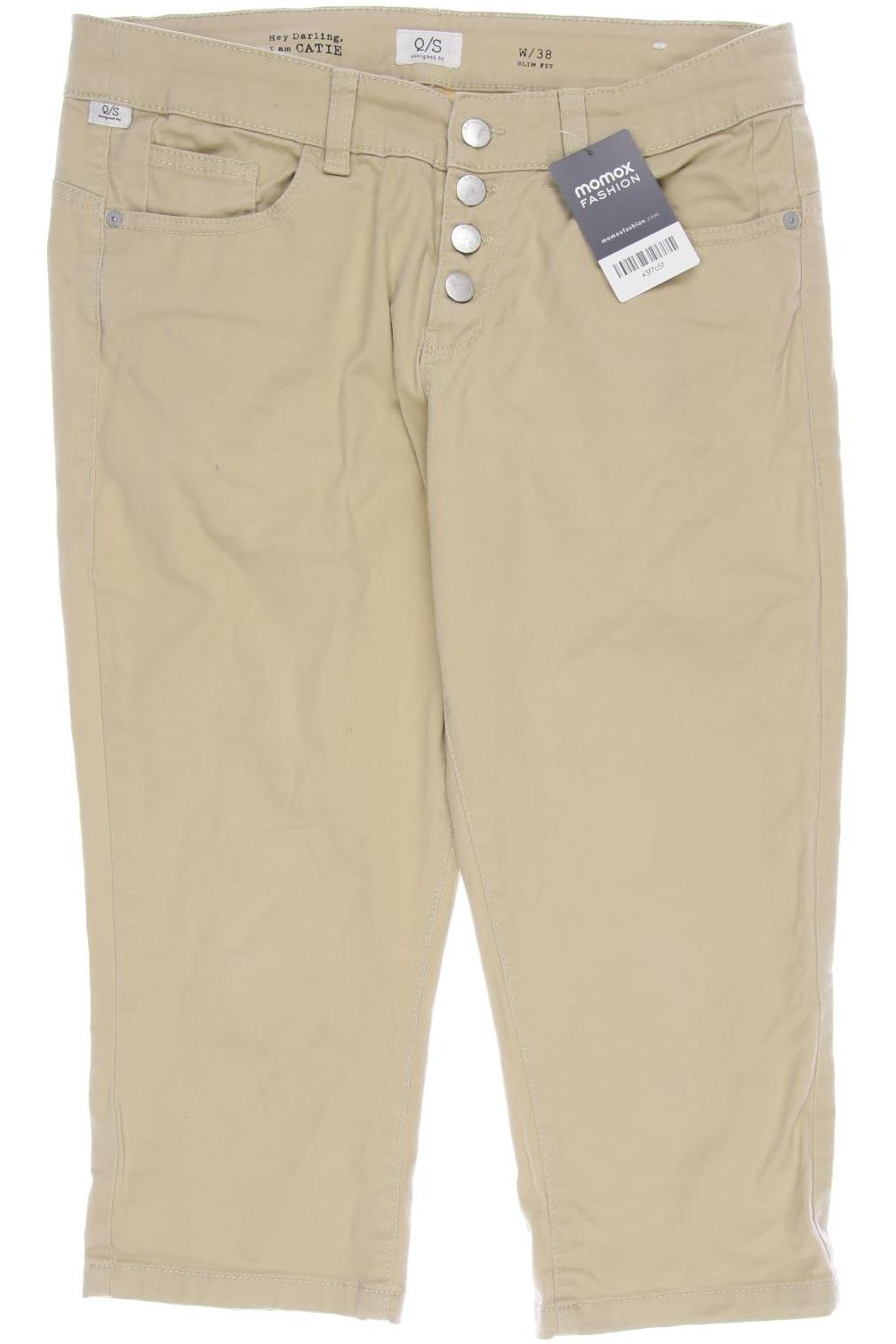 

QS by s.Oliver Damen Shorts, beige, Gr. 38