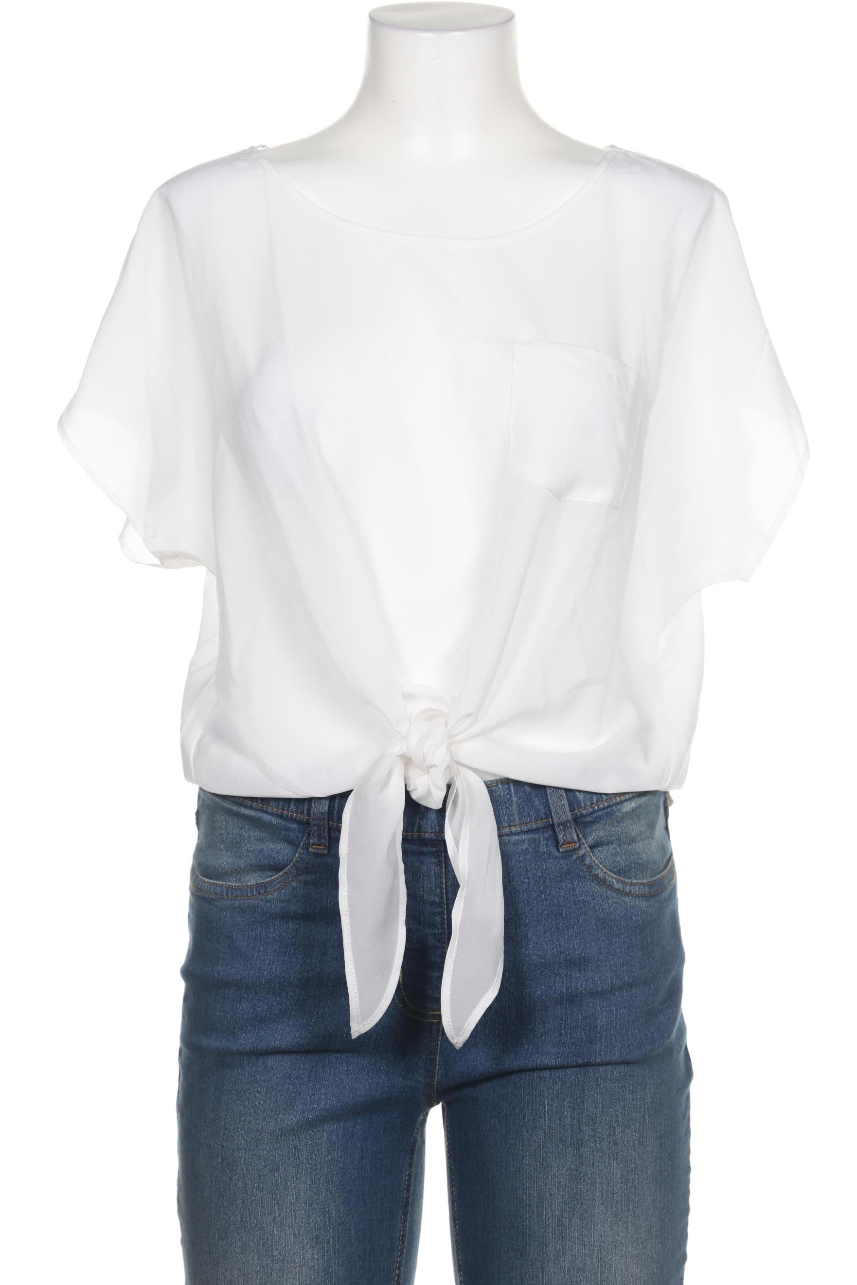 

QS by s.Oliver Damen Bluse, weiß, Gr. 36