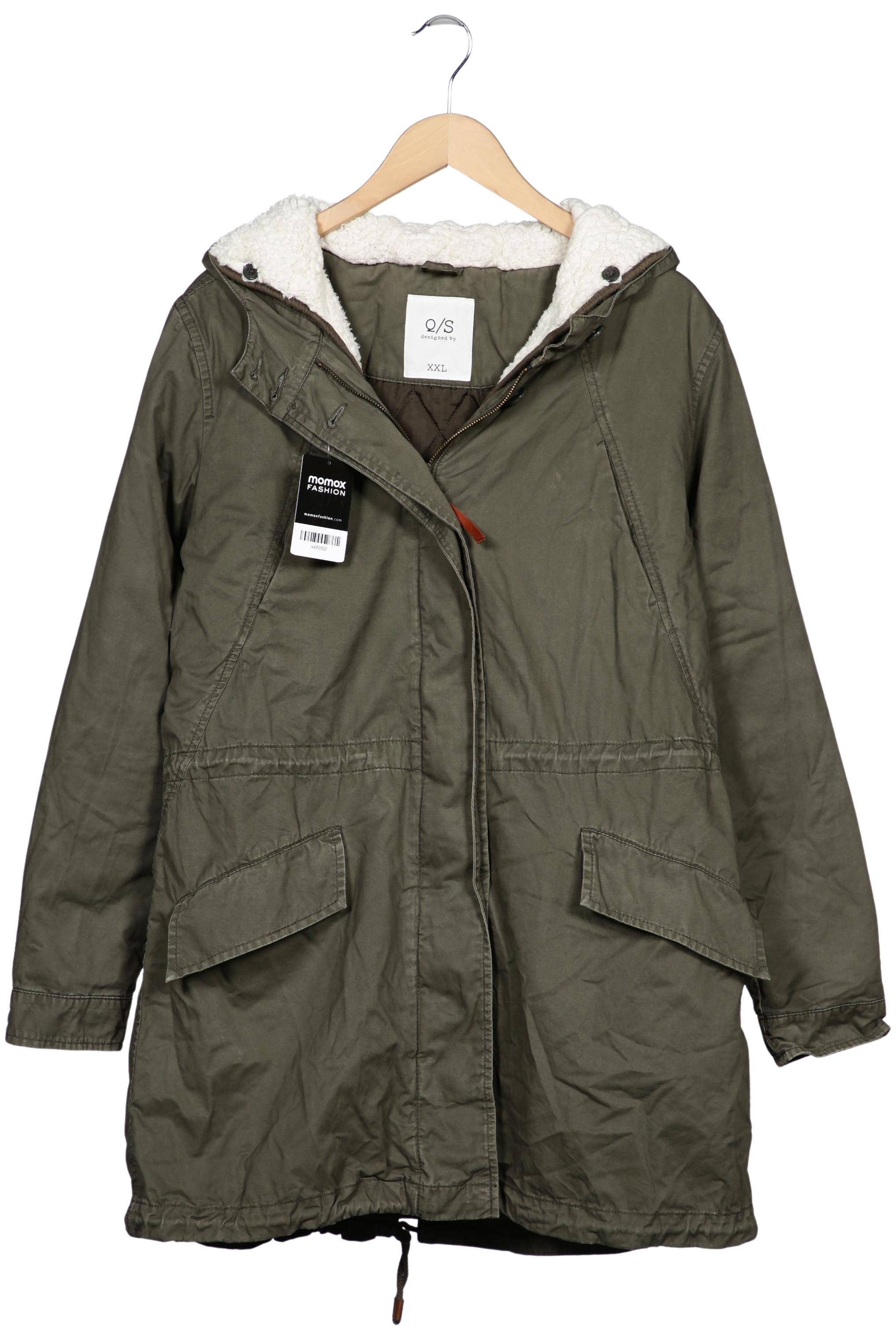 

QS by s.Oliver Damen Mantel, grün, Gr. 46