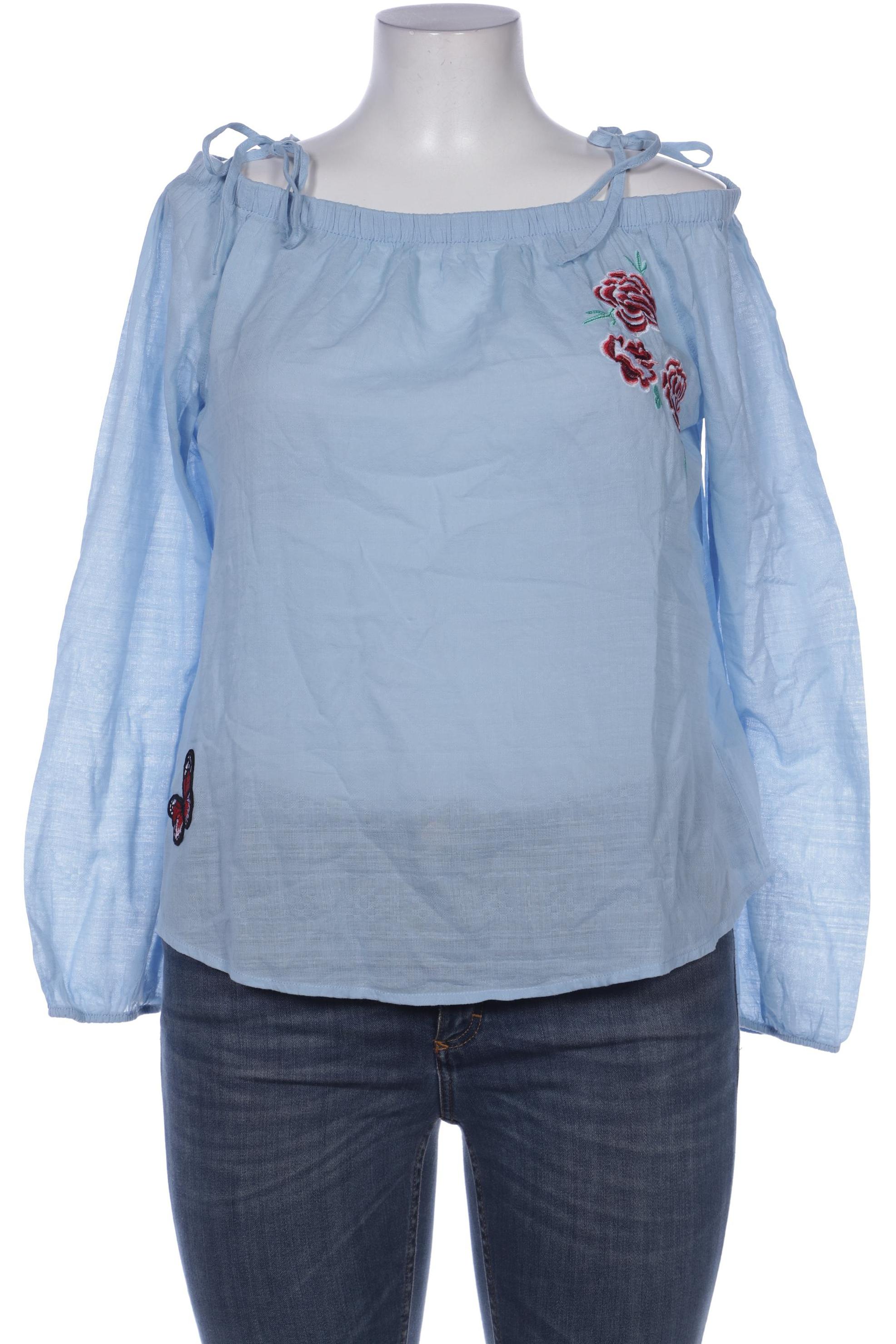 

QS by s.Oliver Damen Bluse, hellblau, Gr. 44