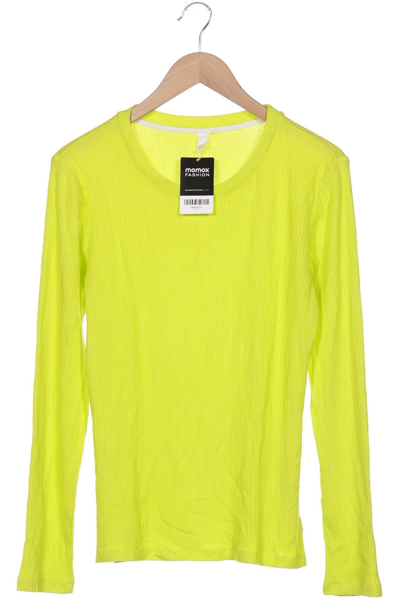 

QS by s.Oliver Damen Langarmshirt, gelb, Gr. 46