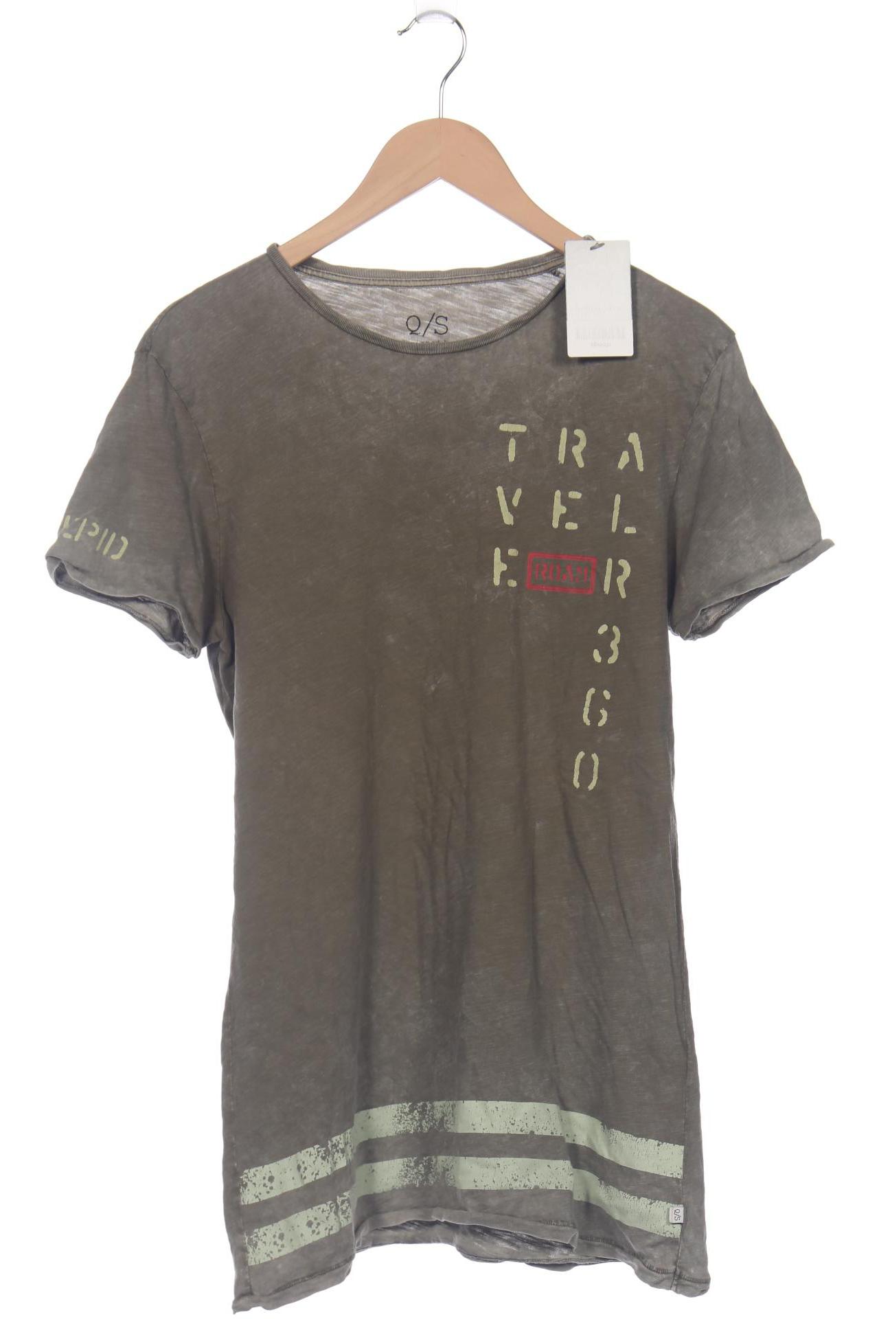 

QS by s.Oliver Herren T-Shirt, grün, Gr. 52