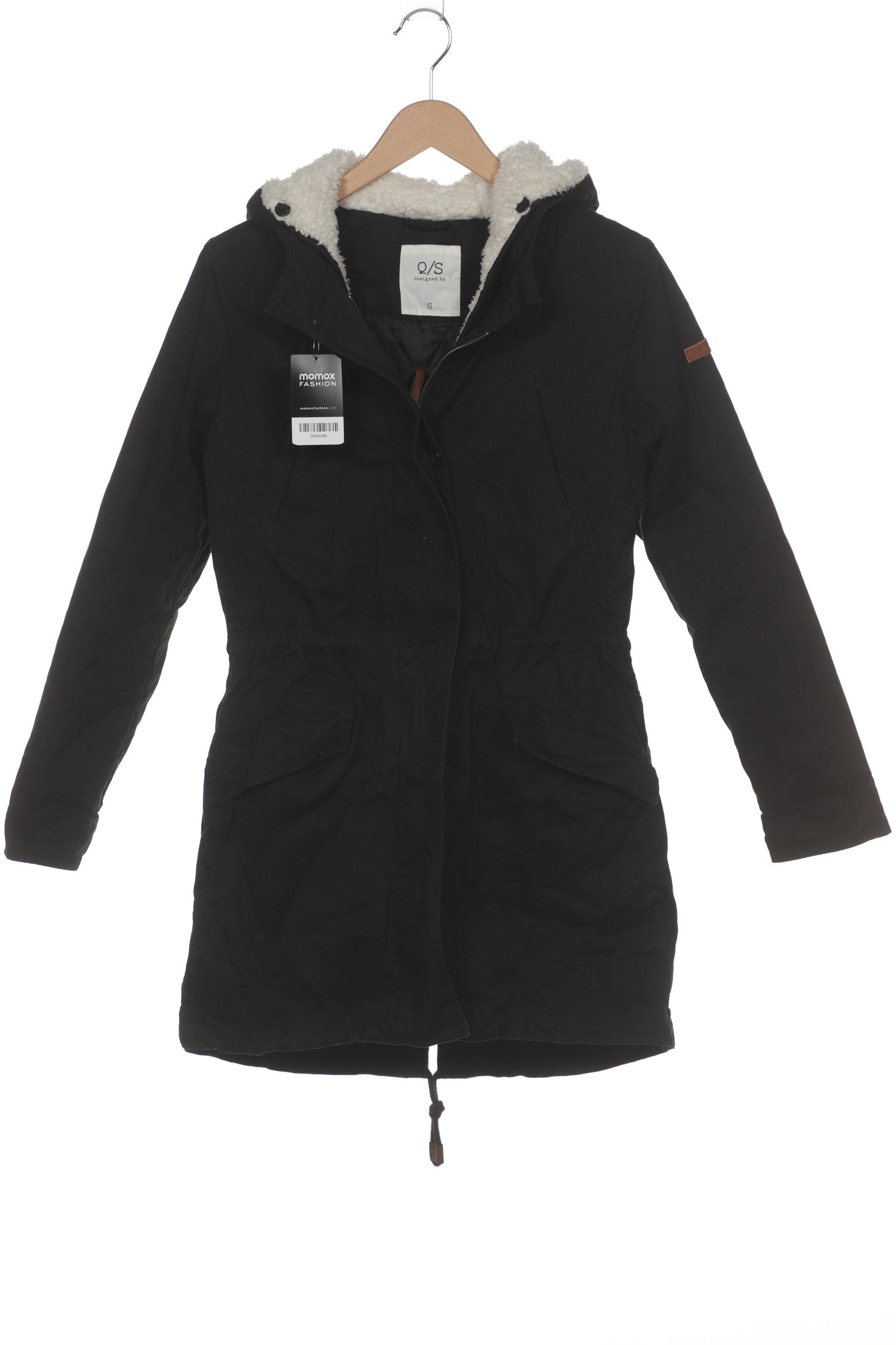 

QS by s.Oliver Damen Mantel, schwarz, Gr. 36