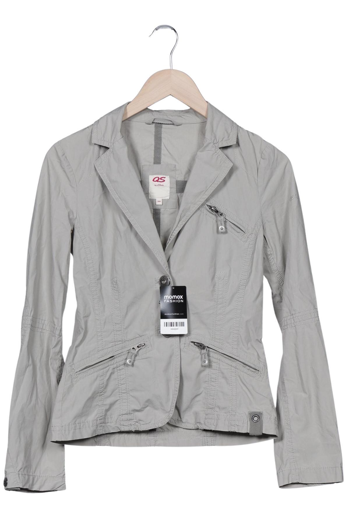 

QS by s.Oliver Damen Jacke, grau, Gr. 34