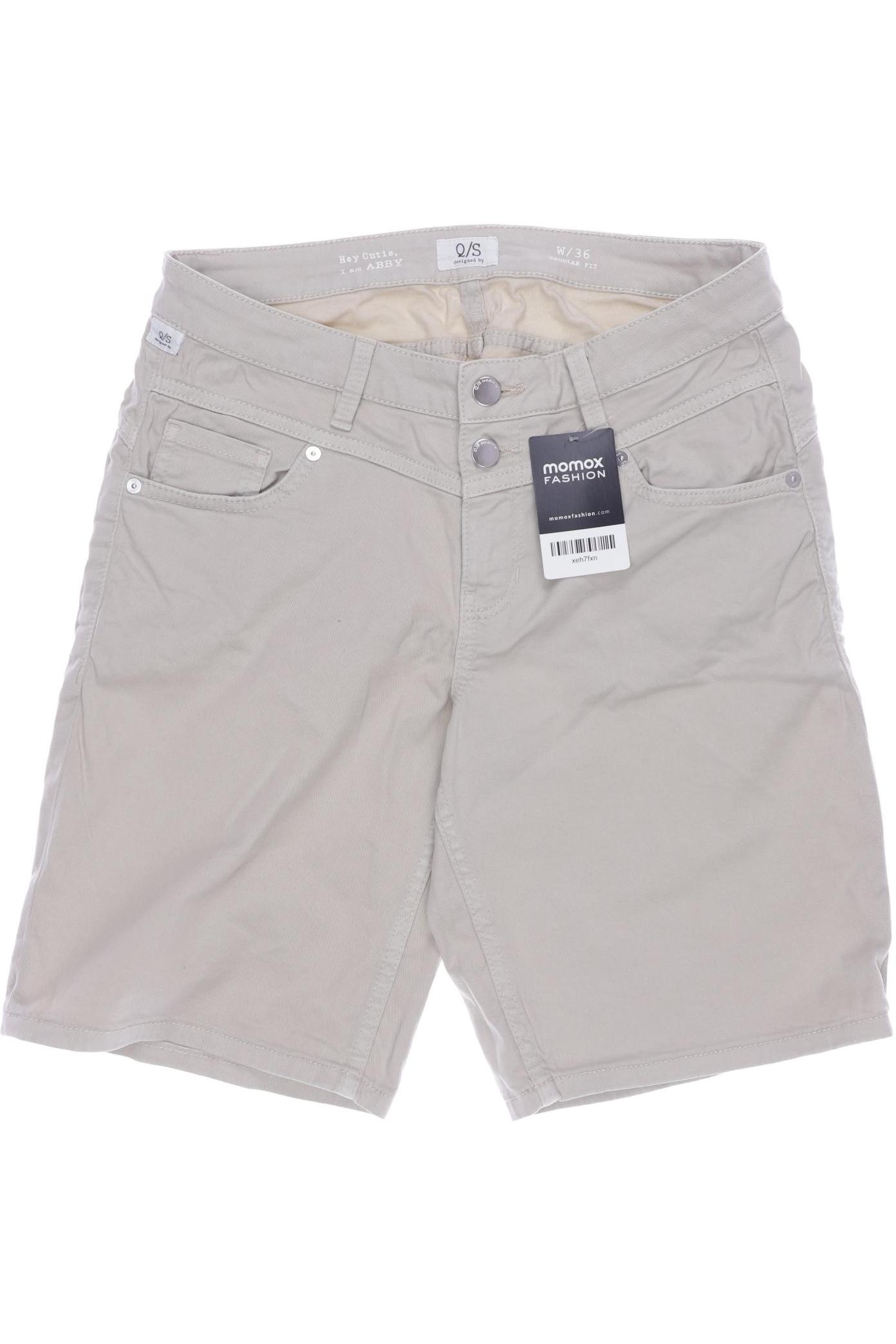 

QS by s.Oliver Damen Shorts, beige, Gr. 36
