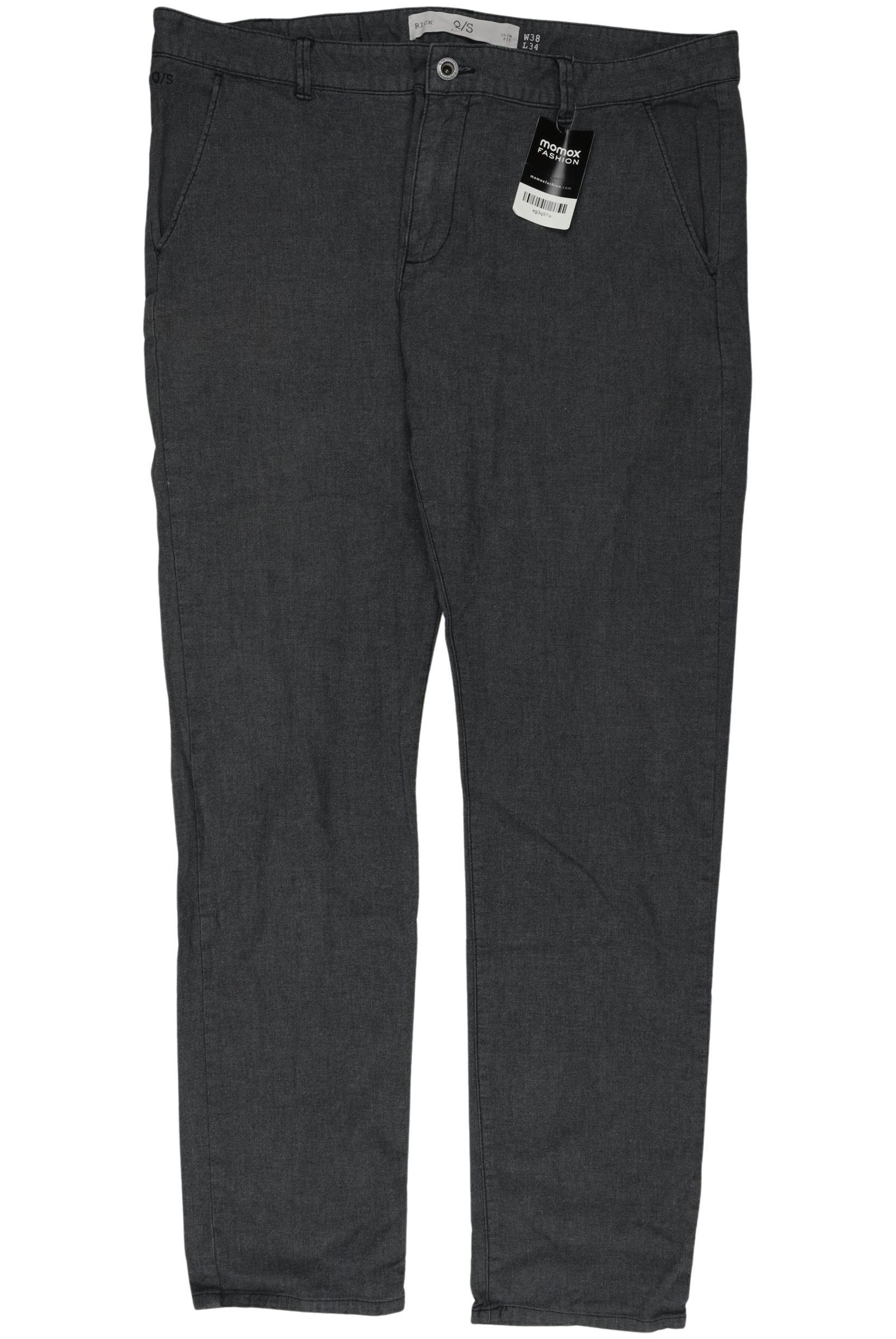 

QS by s.Oliver Herren Stoffhose, grau, Gr. 38