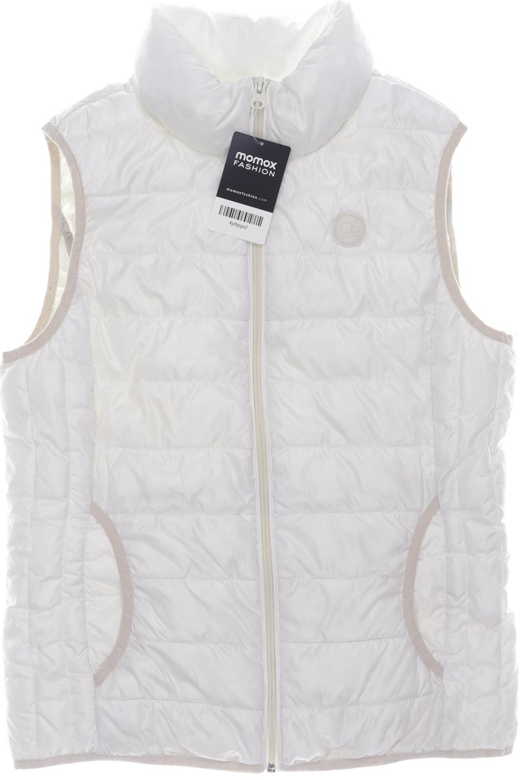 

QS by s.Oliver Damen Weste, weiß, Gr. 36