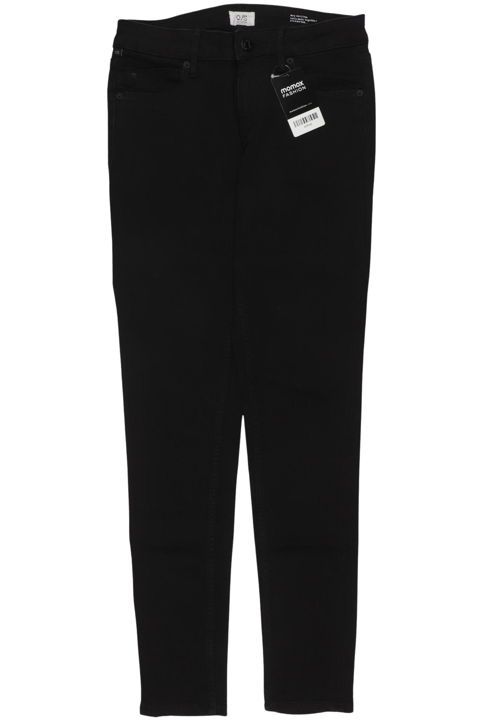 

QS by s.Oliver Damen Jeans, schwarz, Gr. 36