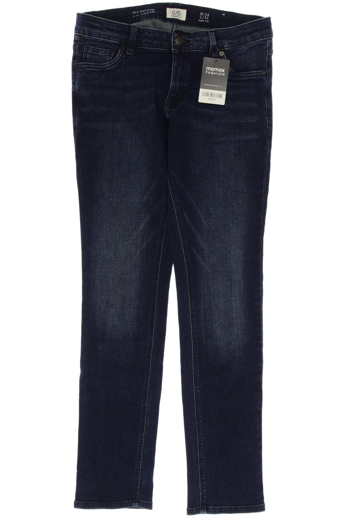 

QS by s.Oliver Damen Jeans, blau, Gr. 34