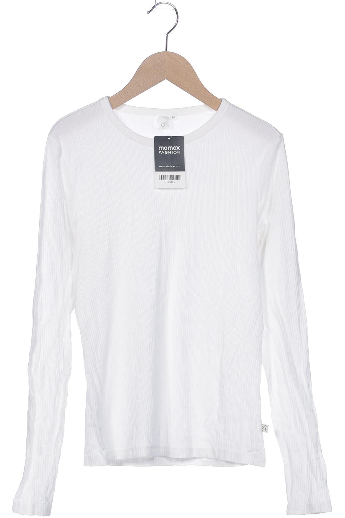 

QS by s.Oliver Damen Langarmshirt, weiß, Gr. 38