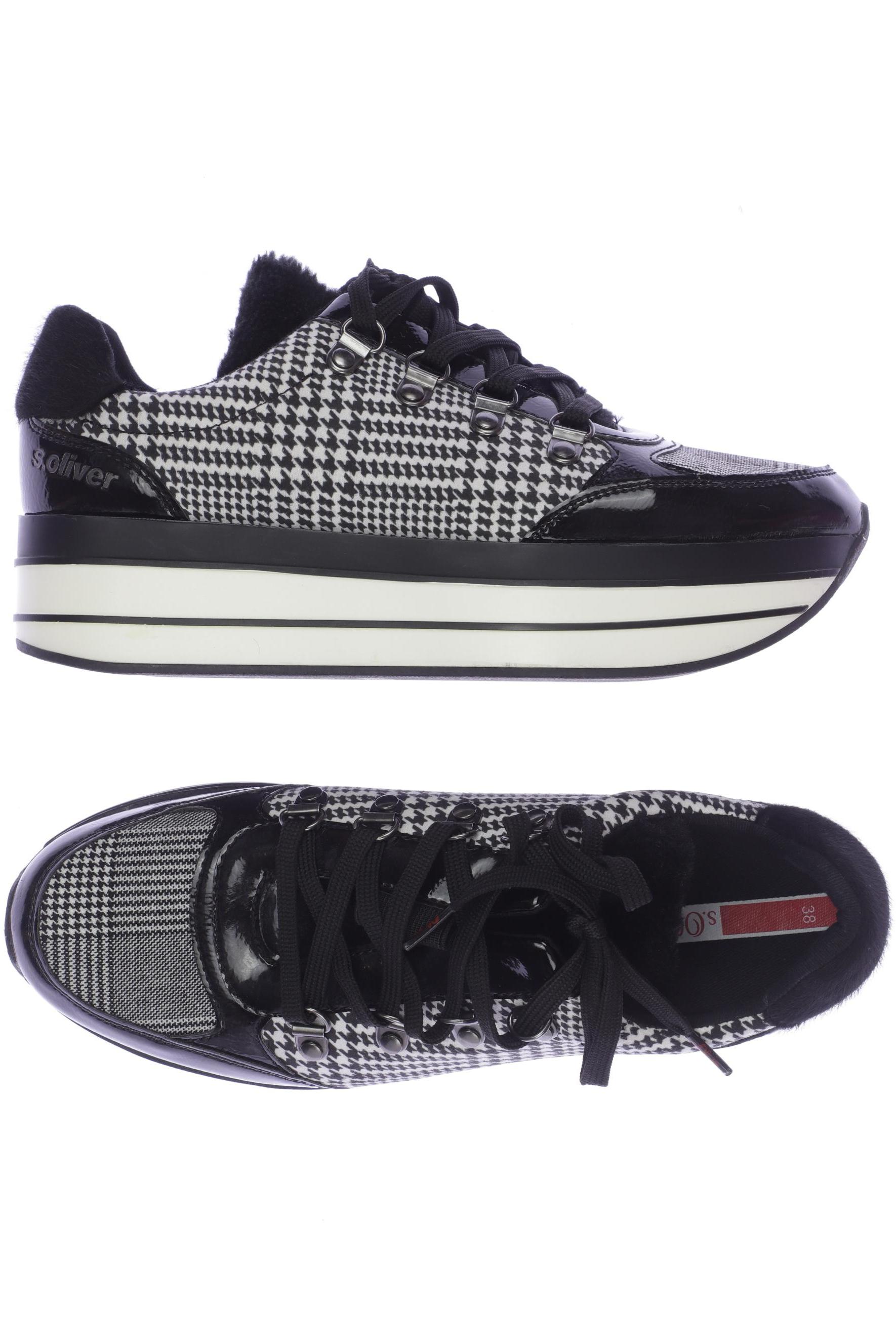 

QS by s.Oliver Damen Sneakers, schwarz, Gr. 38