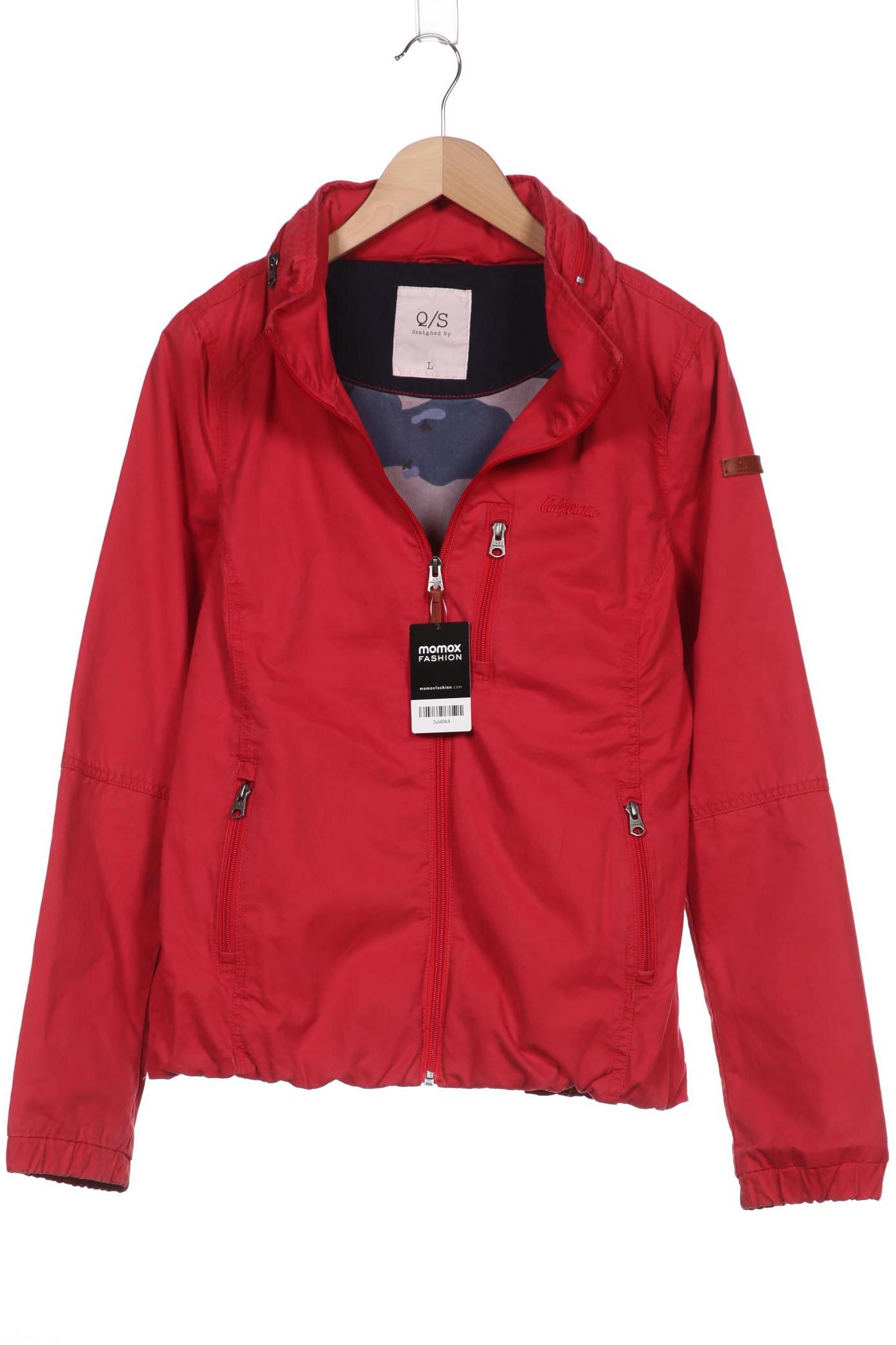 

QS by s.Oliver Damen Jacke, rot, Gr. 42