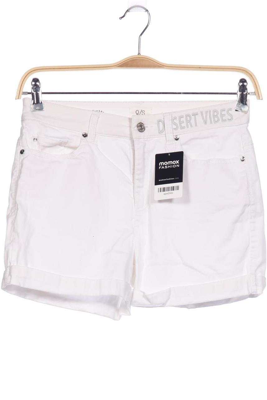 

QS by s.Oliver Damen Shorts, weiß, Gr. 36
