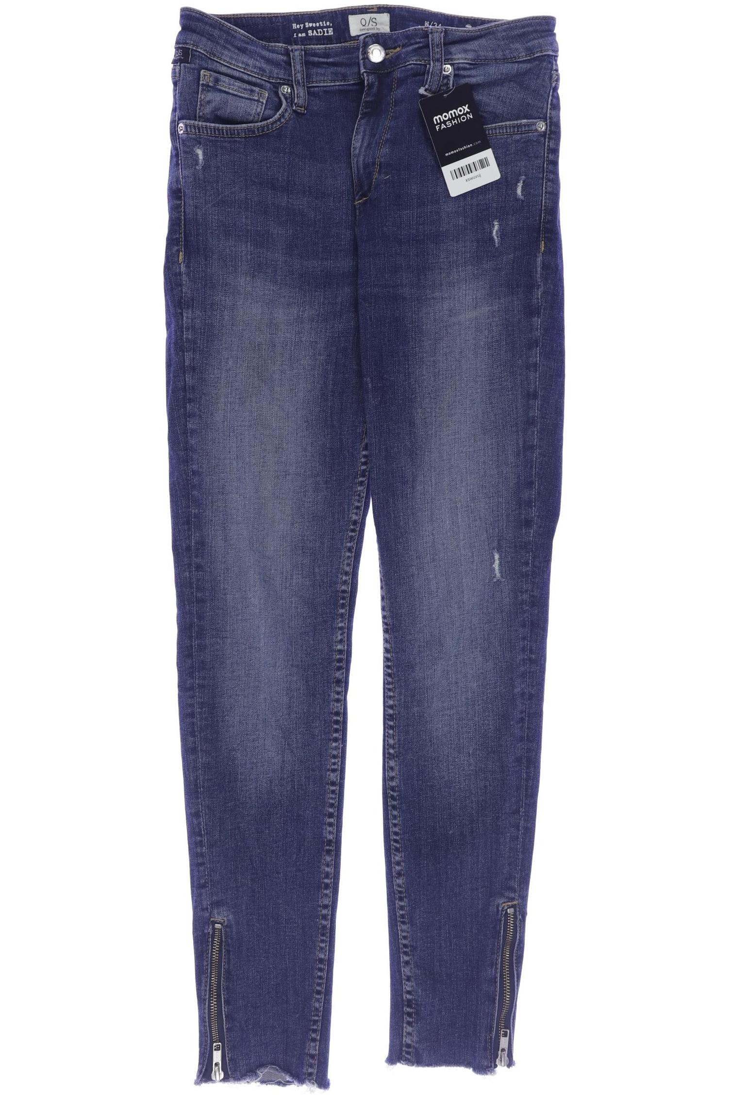 

QS by s.Oliver Damen Jeans, marineblau, Gr. 34