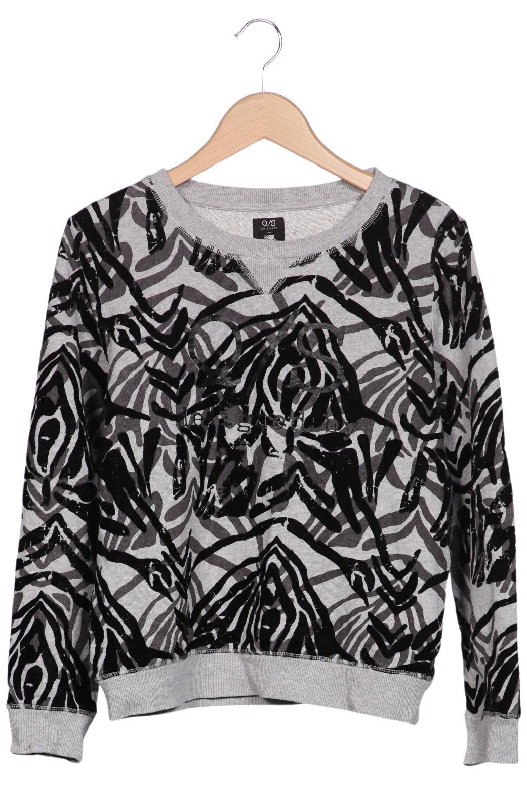 

QS by s.Oliver Damen Sweatshirt, grau, Gr. 42