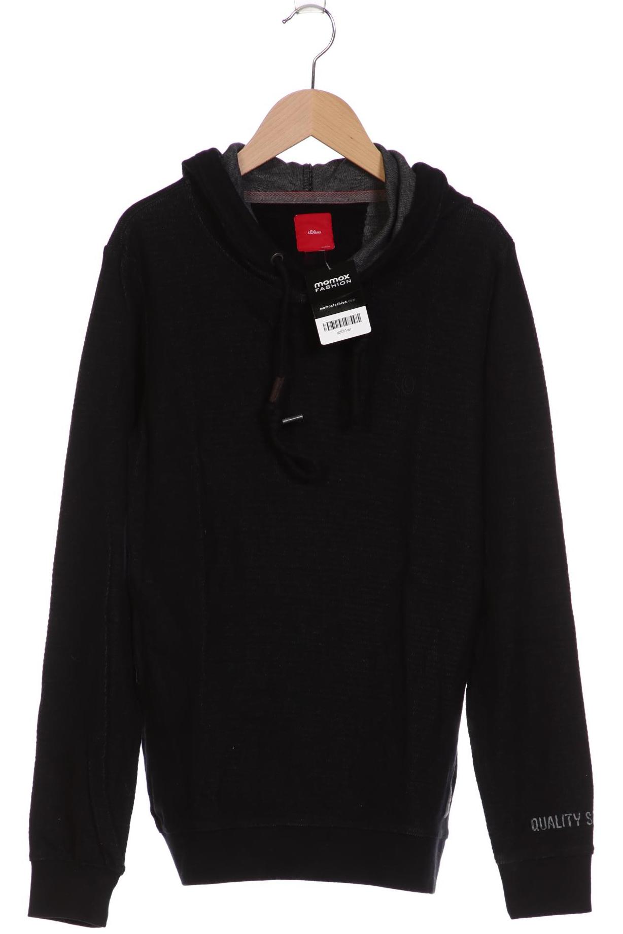 

QS by s.Oliver Herren Kapuzenpullover, schwarz, Gr. 44