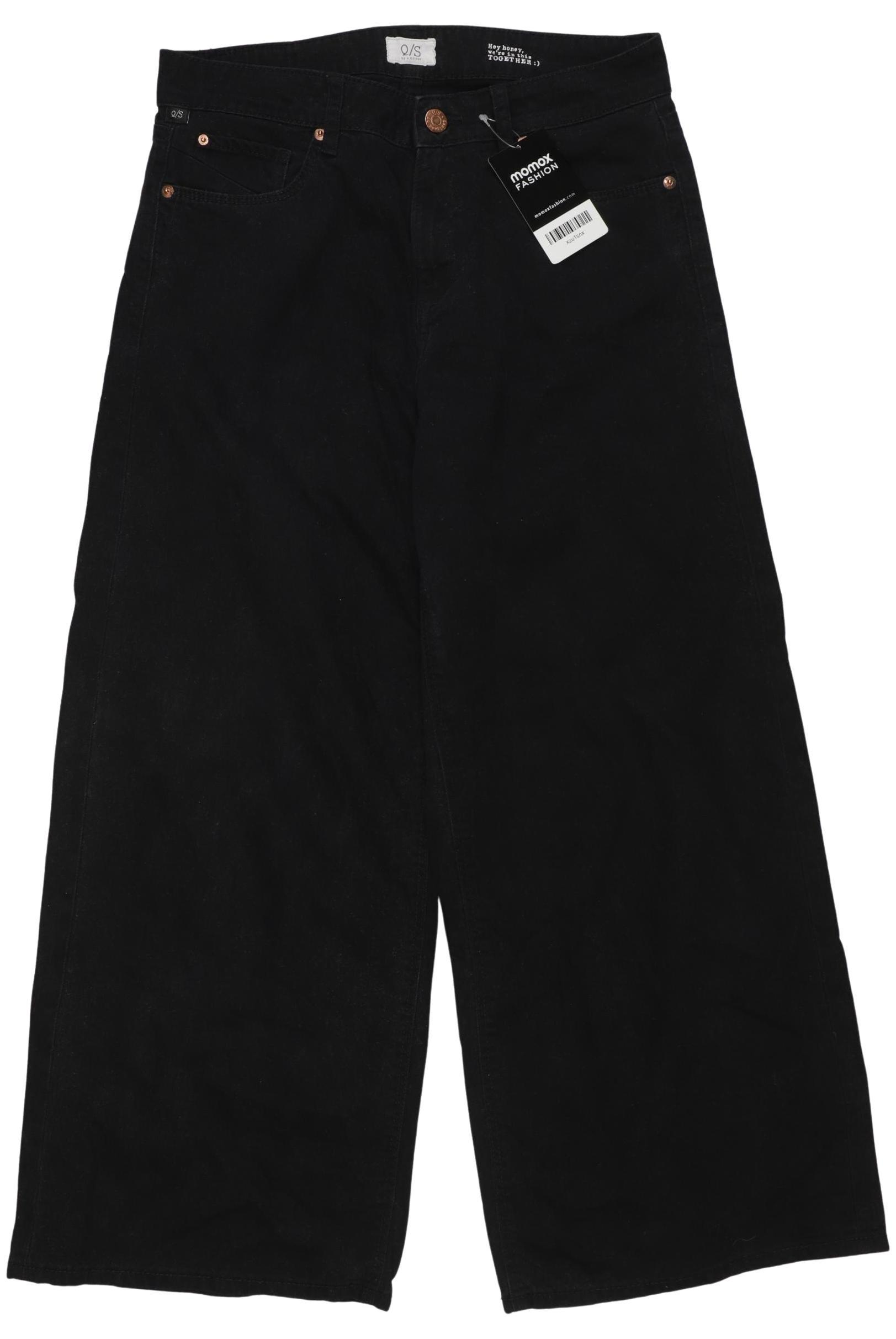 

QS by s.Oliver Damen Jeans, schwarz, Gr. 34