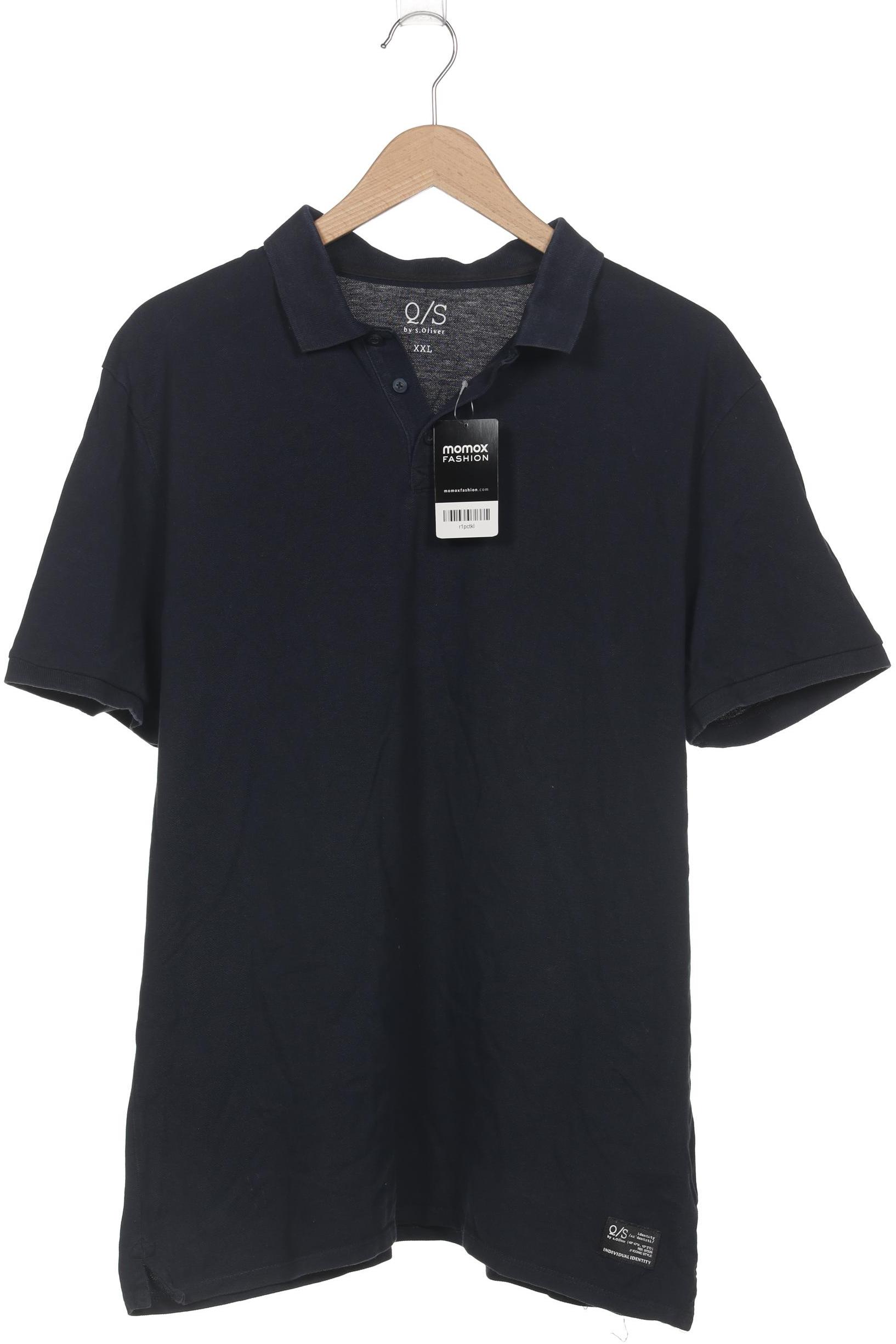 

QS by s.Oliver Herren Poloshirt, marineblau, Gr. 56