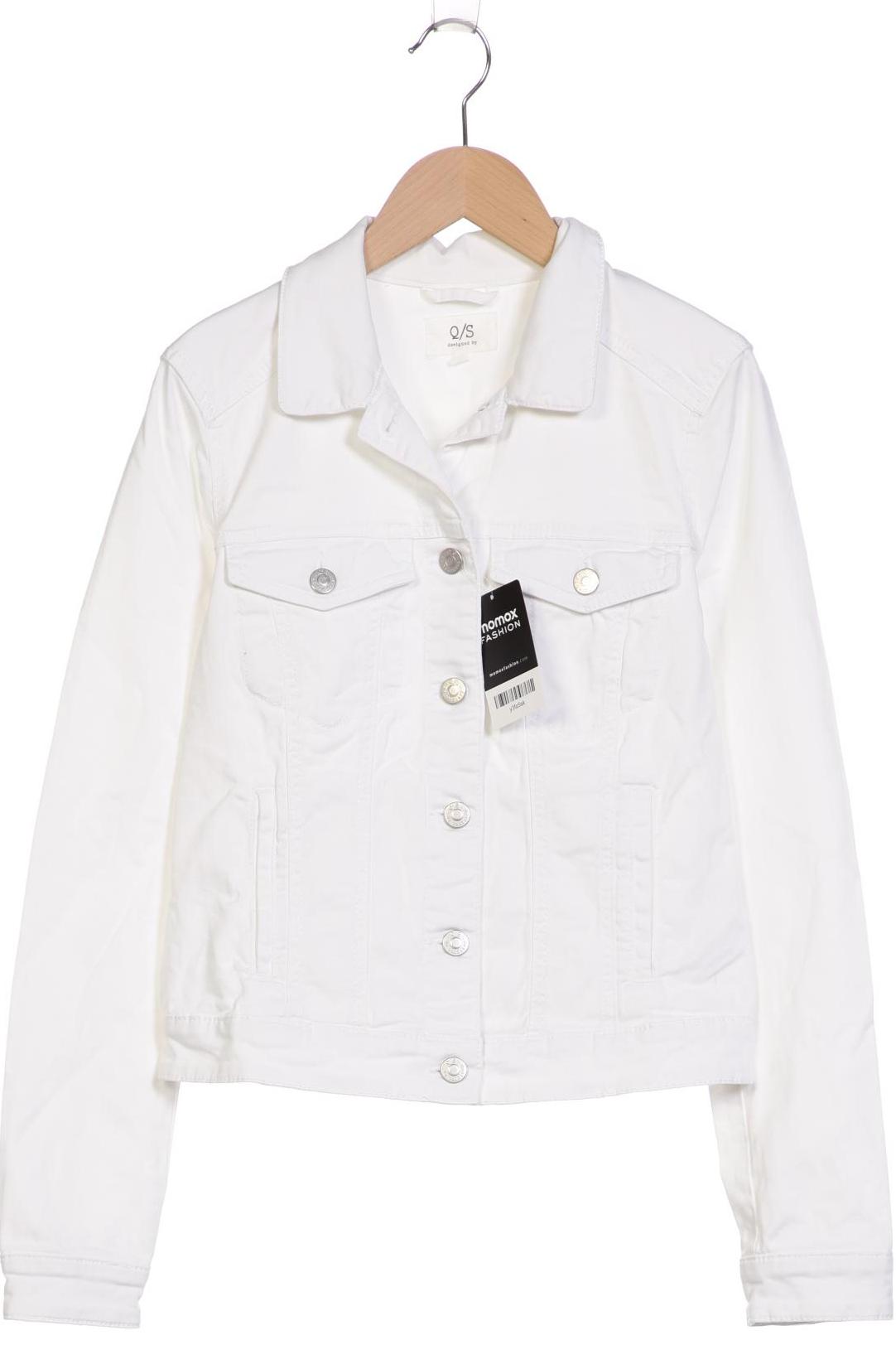 

QS by s.Oliver Damen Jacke, weiß, Gr. 36
