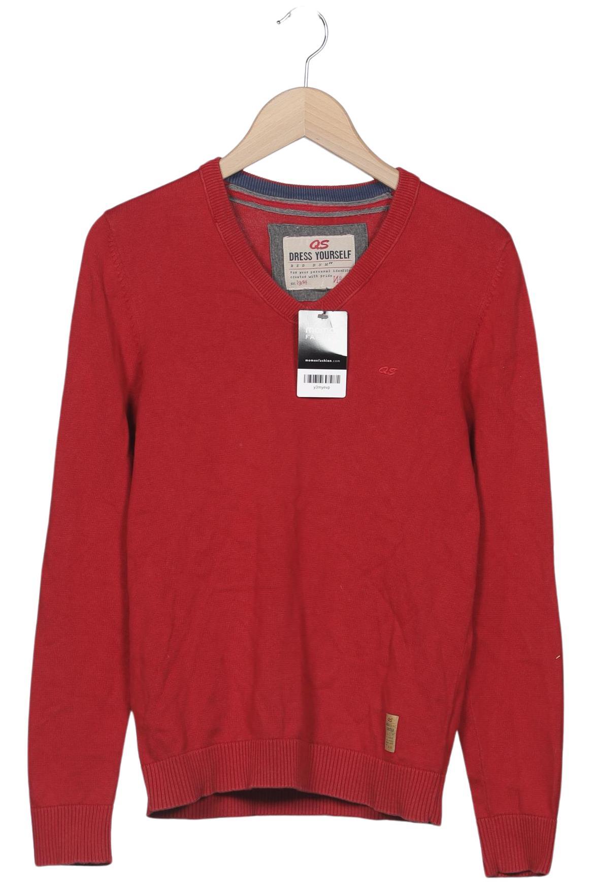 

QS by s.Oliver Herren Pullover, rot, Gr. 46