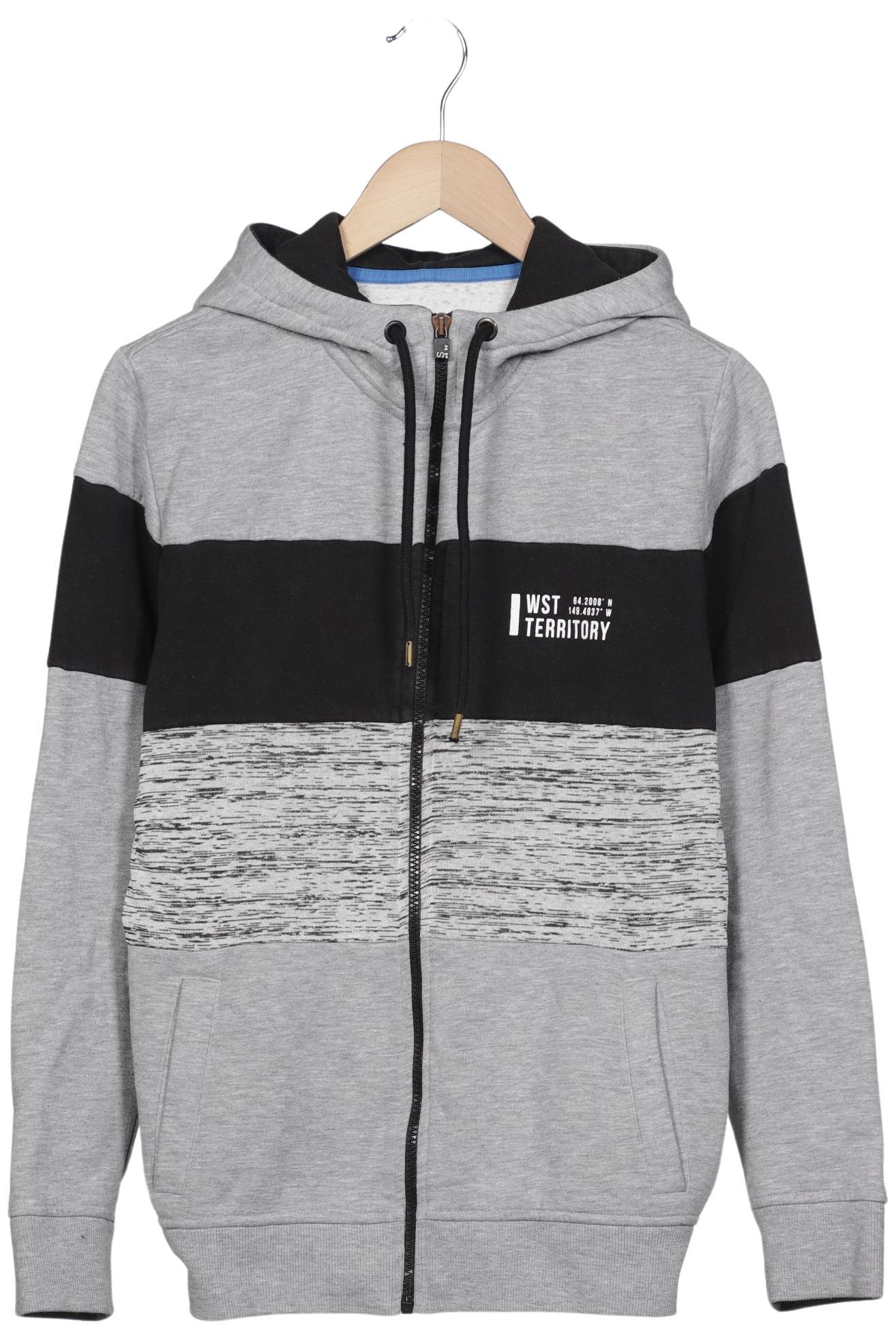 

QS by s.Oliver Herren Kapuzenpullover, grau, Gr. 48