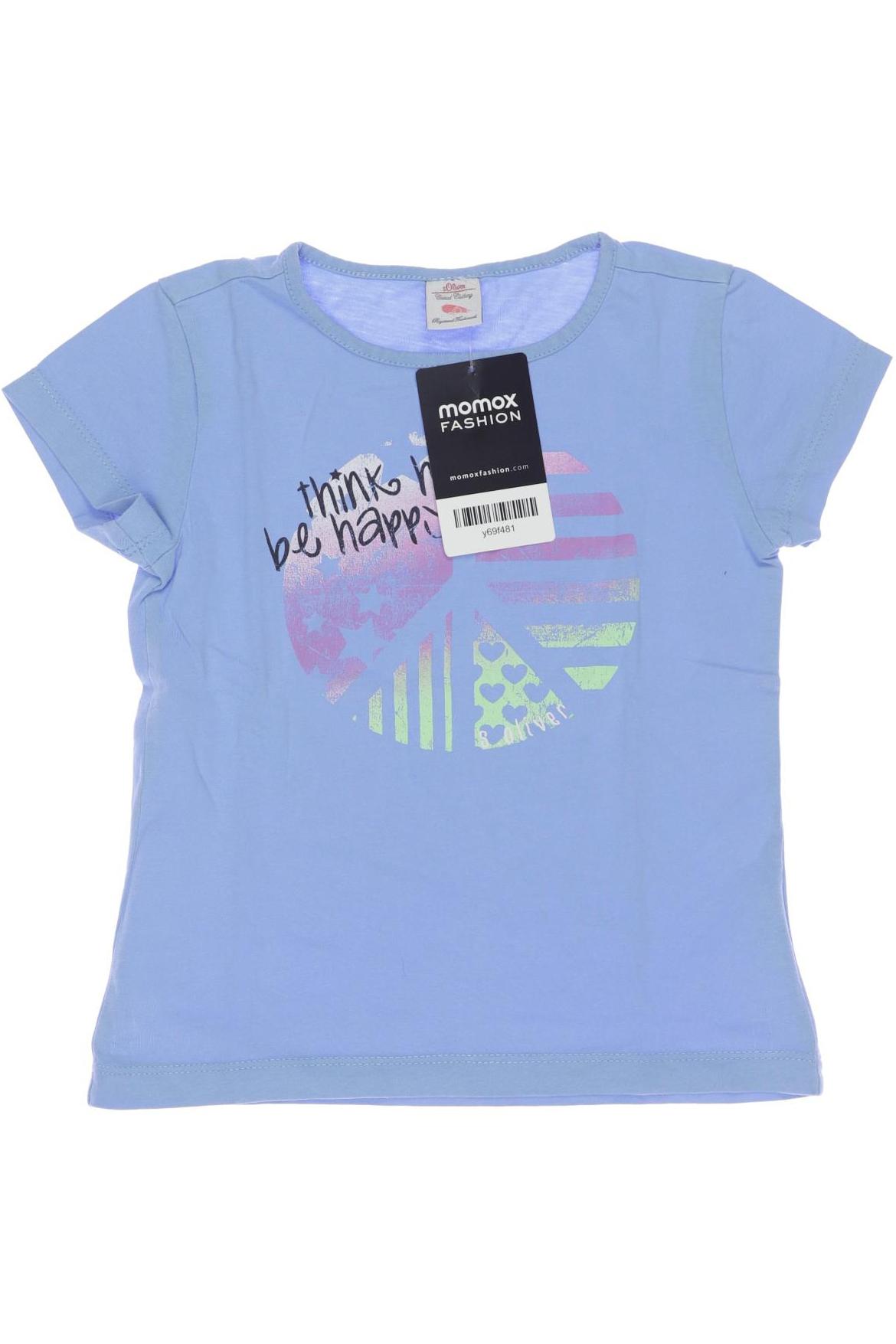 

QS by s.Oliver Damen T-Shirt, hellblau, Gr. 104
