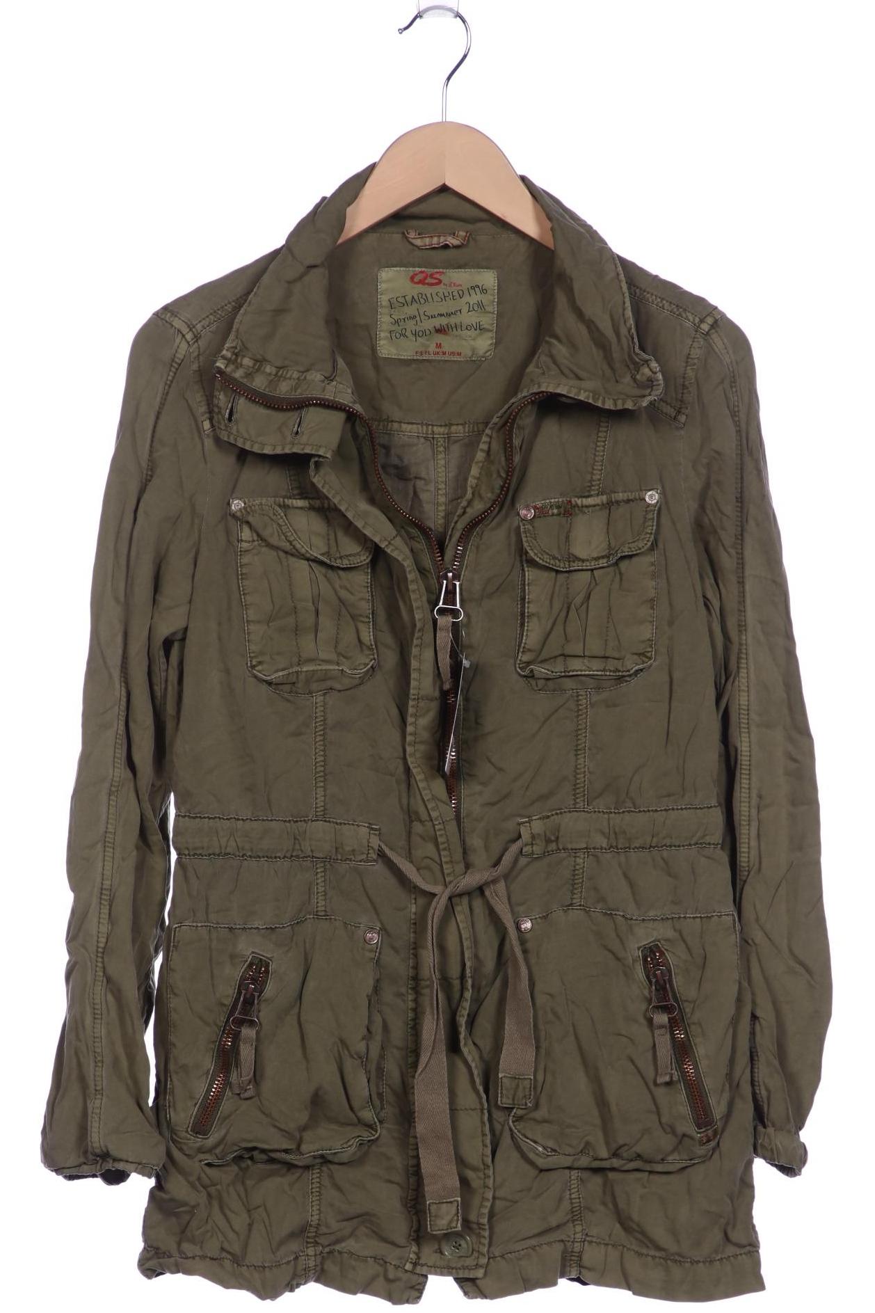 

QS by s.Oliver Damen Jacke, grün, Gr. 38