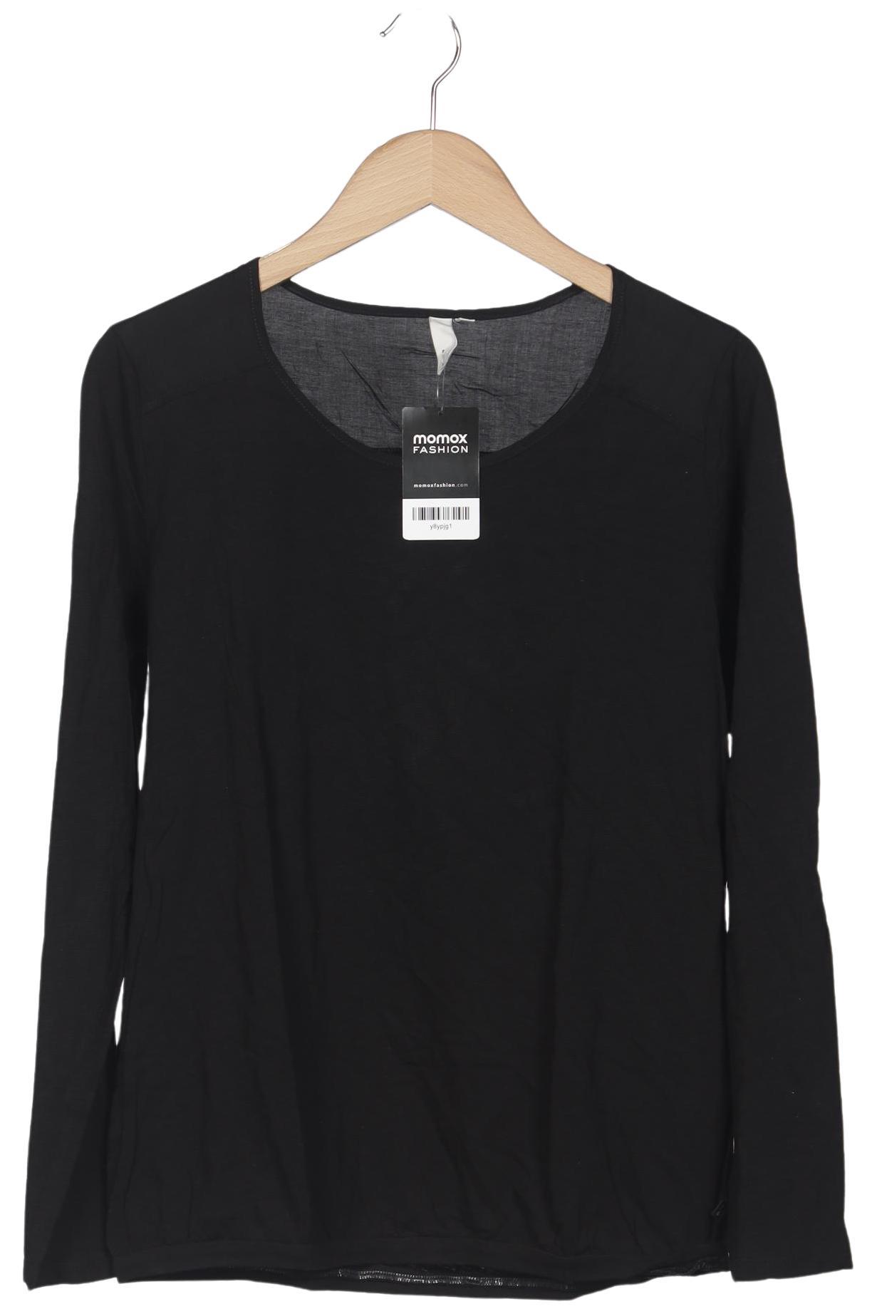 

QS by s.Oliver Damen Langarmshirt, schwarz, Gr. 44