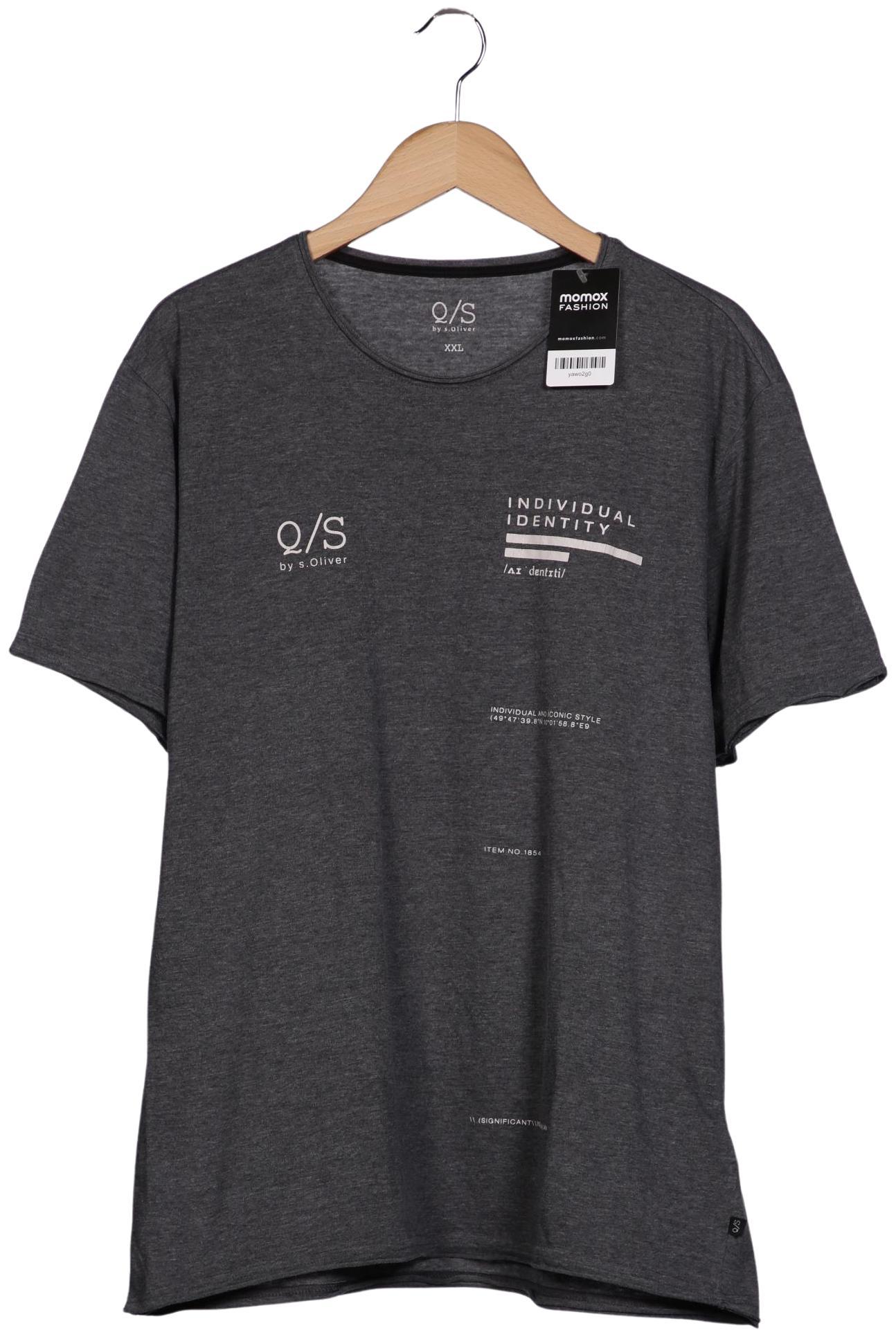 

QS by s.Oliver Herren T-Shirt, grau, Gr. 56