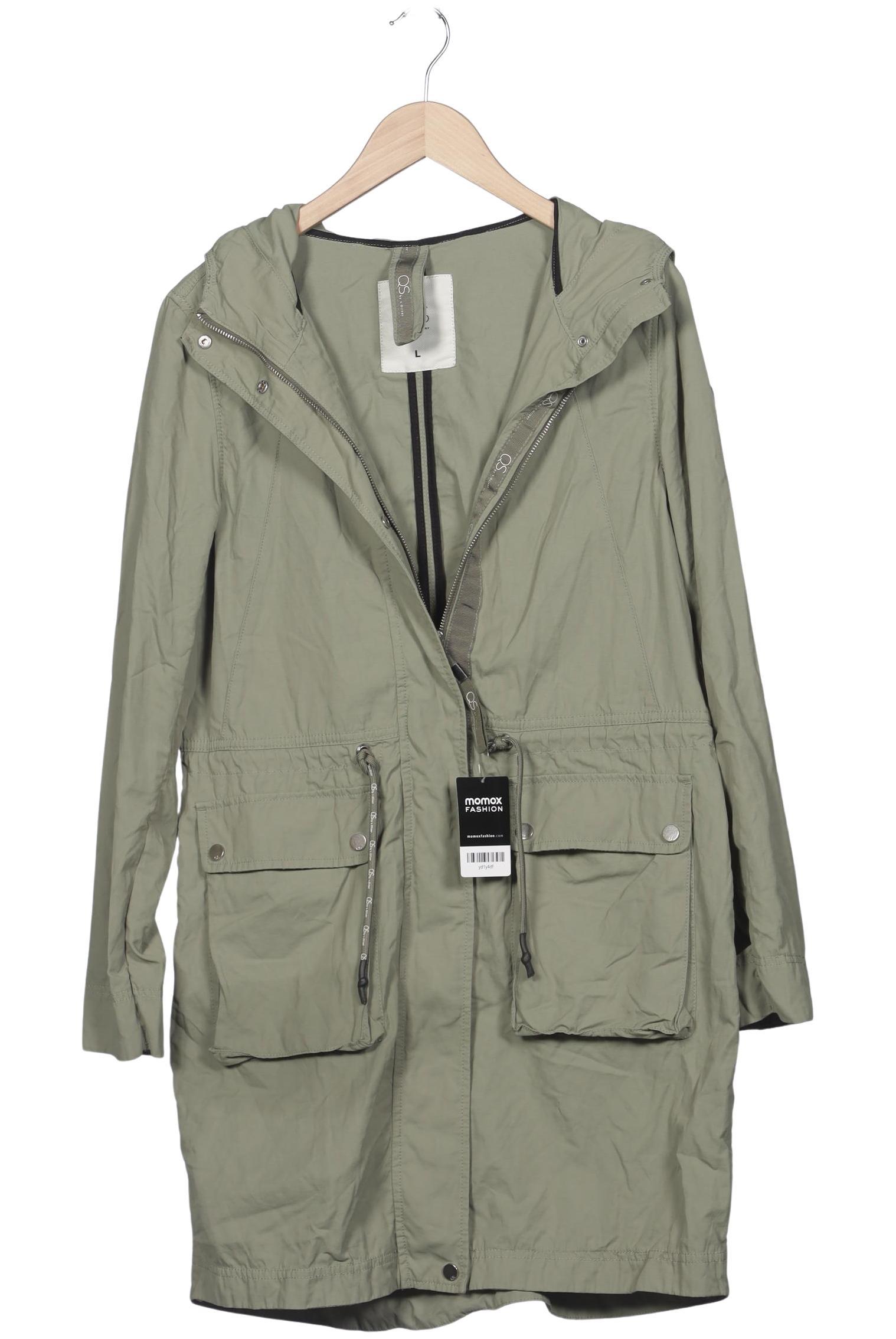 

QS by s.Oliver Damen Mantel, grün, Gr. 42