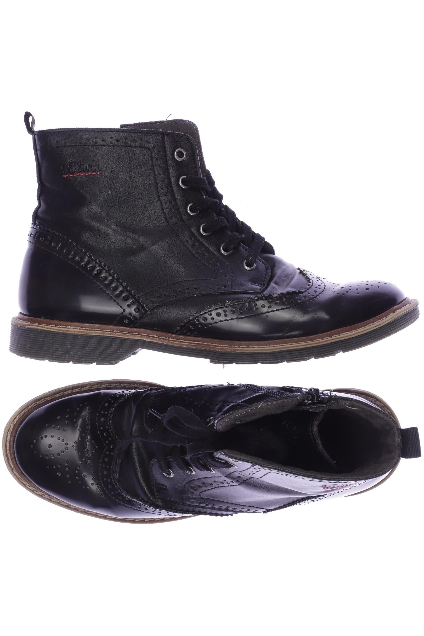 

QS by s.Oliver Damen Stiefelette, schwarz, Gr. 40