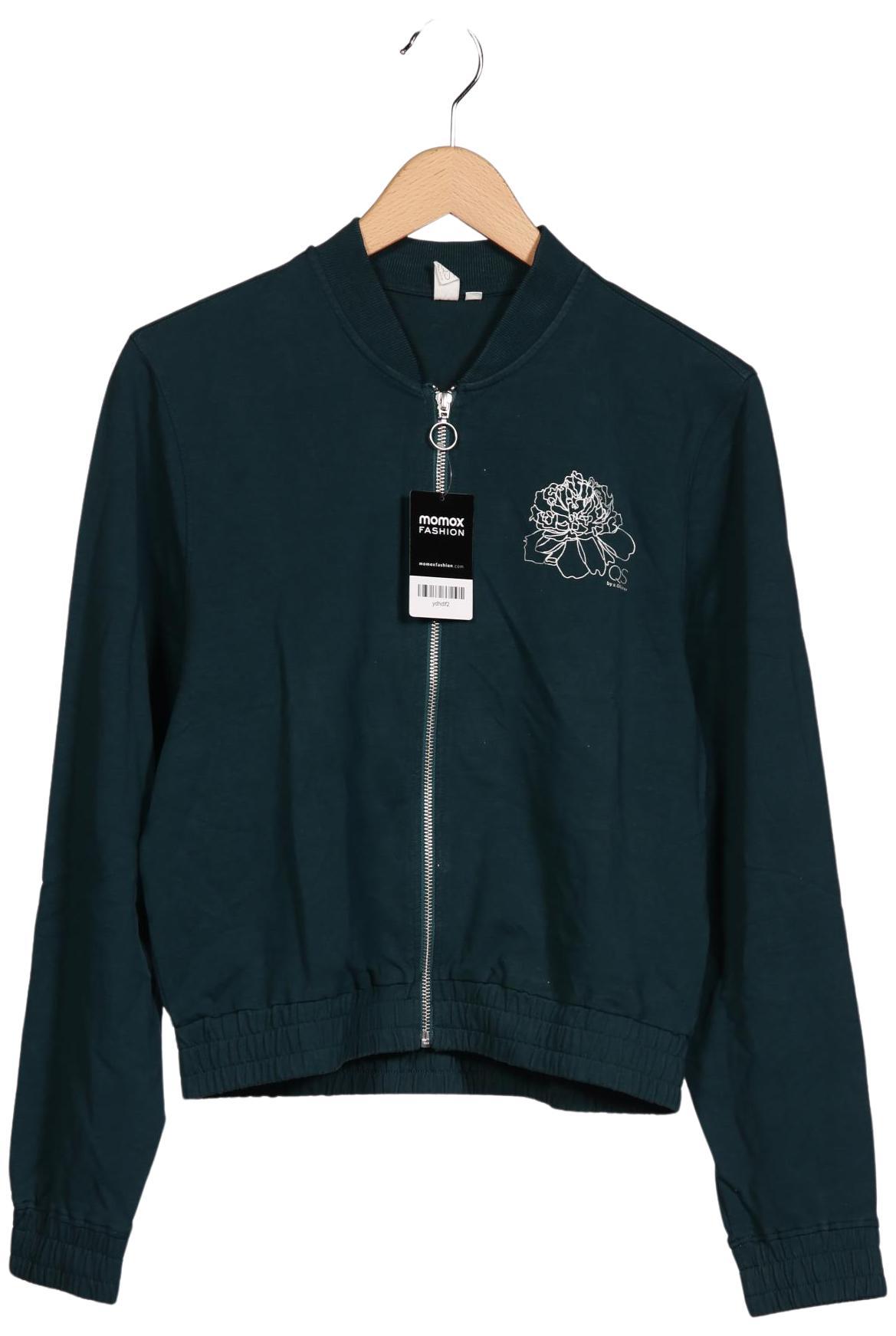 

QS by s.Oliver Damen Sweatshirt, grün, Gr. 36