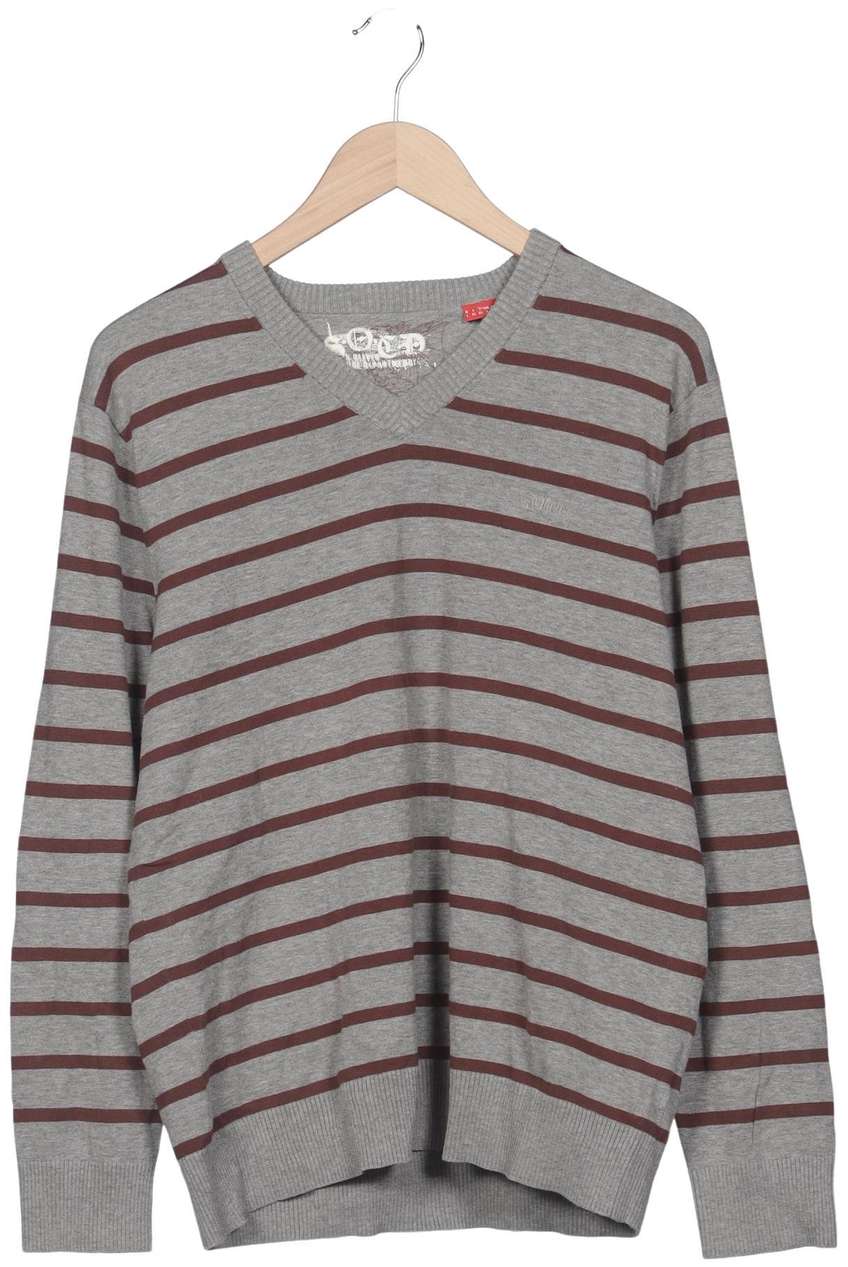

QS by s.Oliver Herren Pullover, grau, Gr. 52