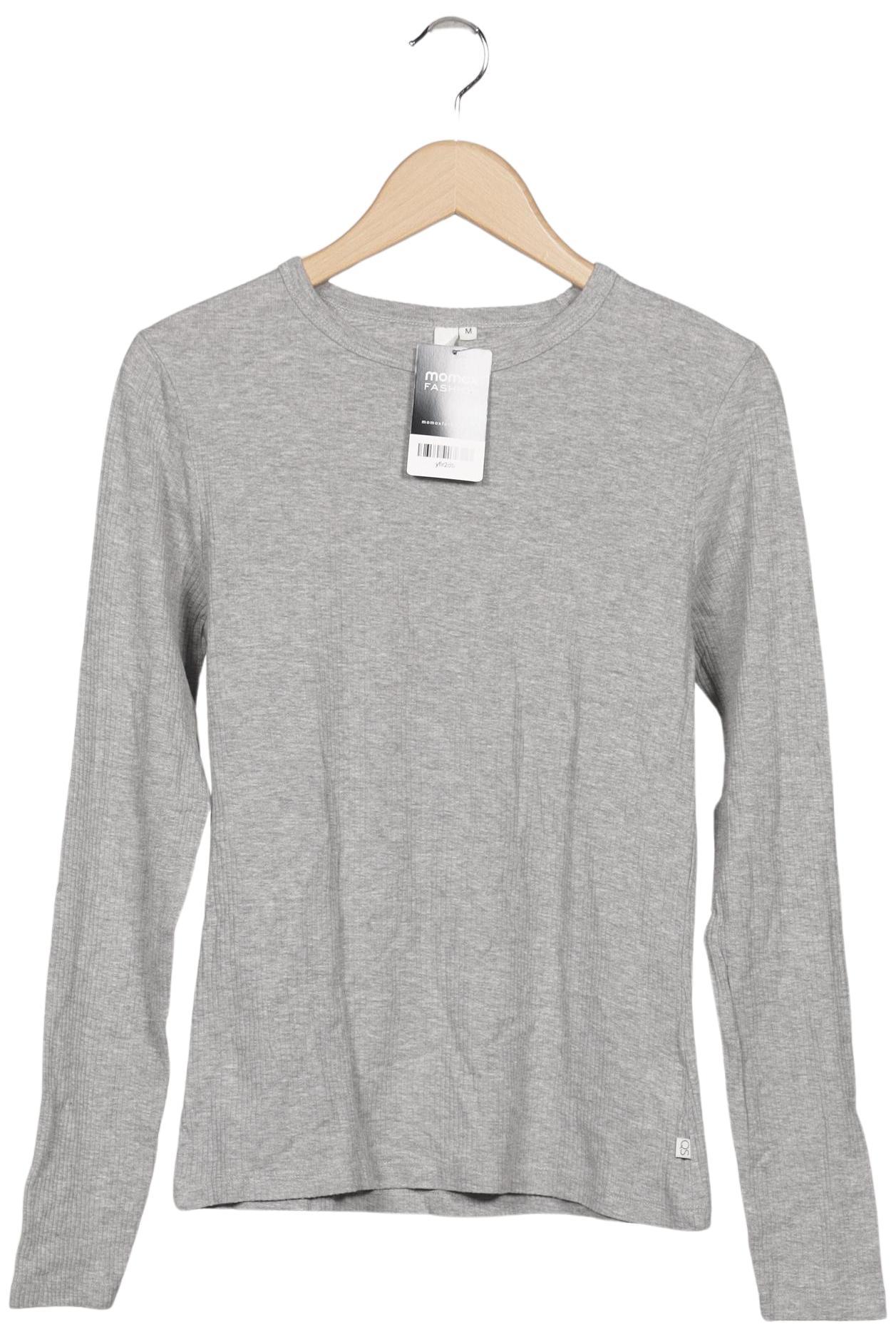 

QS by s.Oliver Damen Langarmshirt, grau, Gr. 38