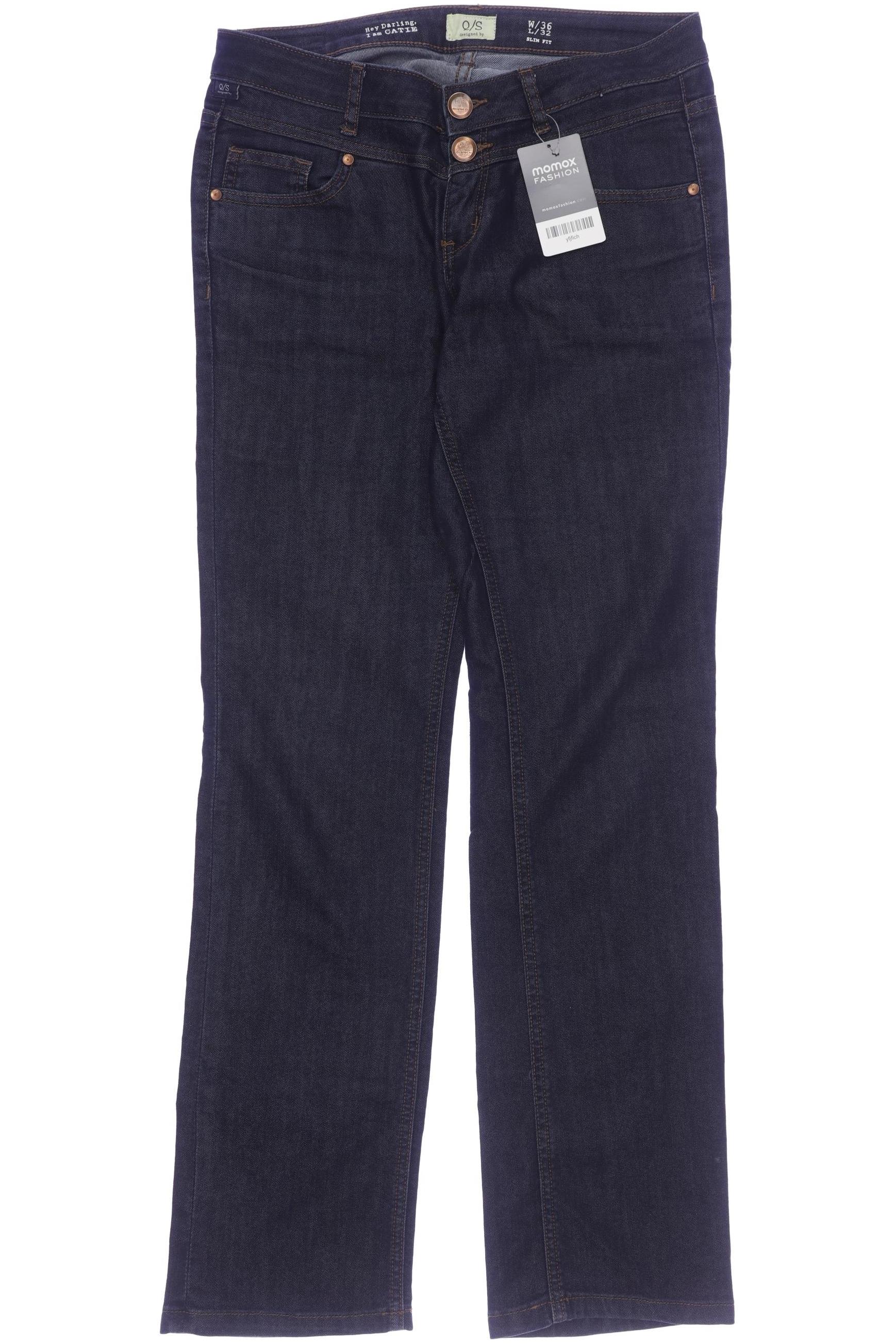 

QS by s.Oliver Damen Jeans, marineblau, Gr. 36