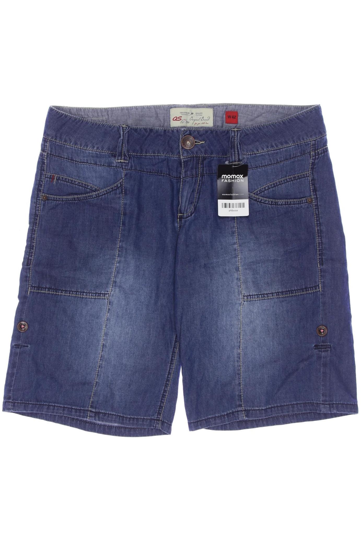 

QS by s.Oliver Damen Shorts, blau, Gr. 42