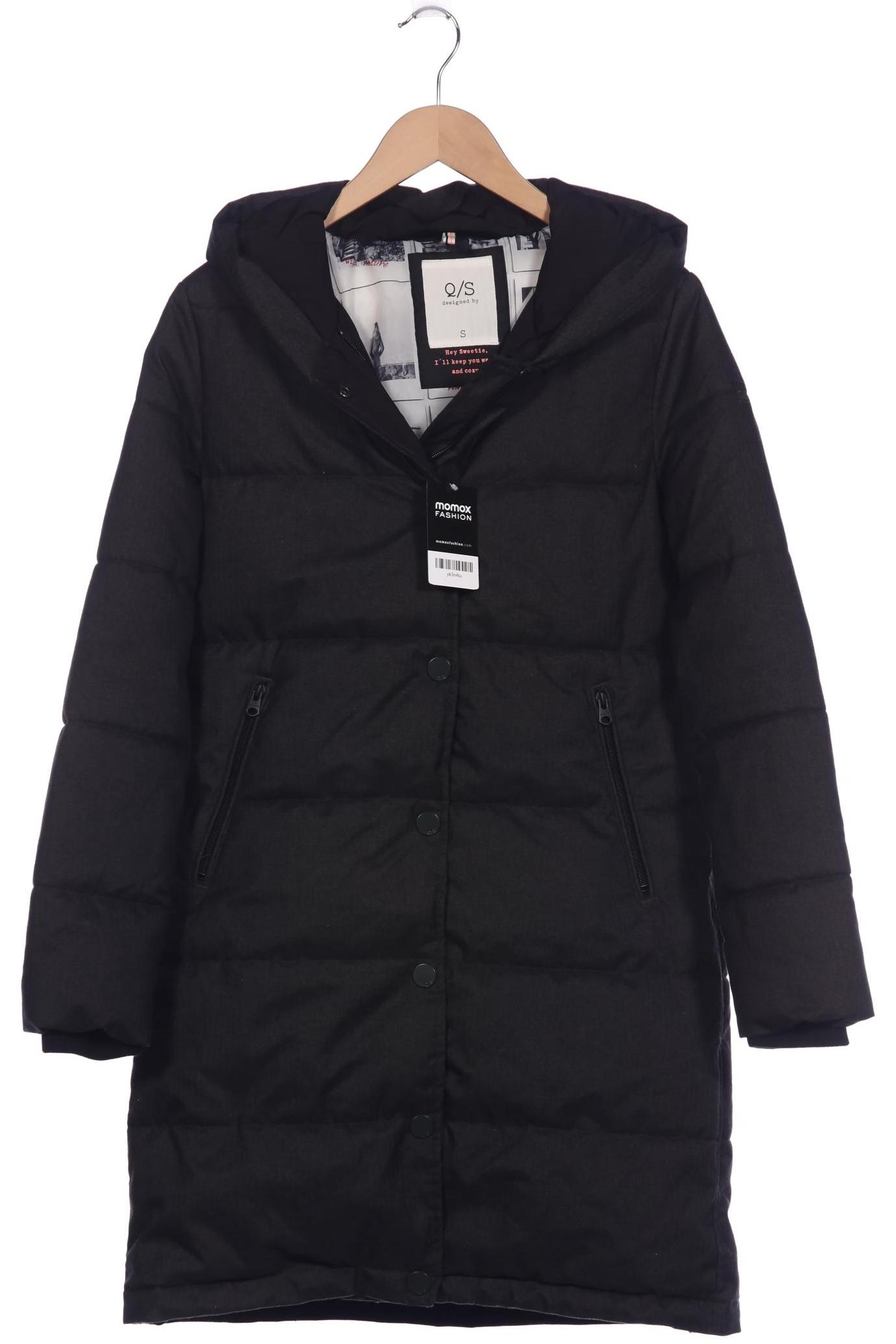 

QS by s.Oliver Damen Mantel, schwarz, Gr. 36