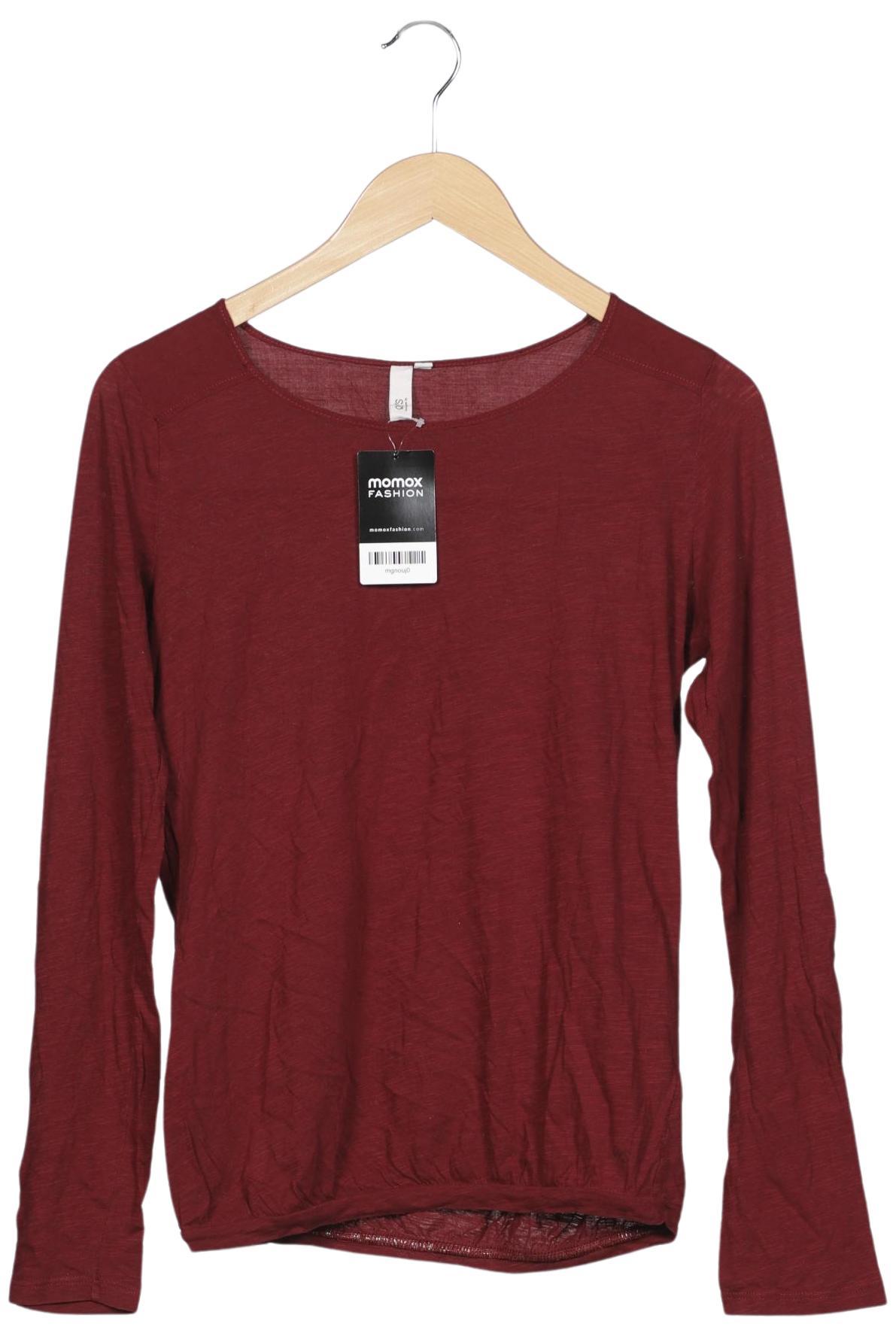 

QS by s.Oliver Damen Langarmshirt, bordeaux, Gr. 36