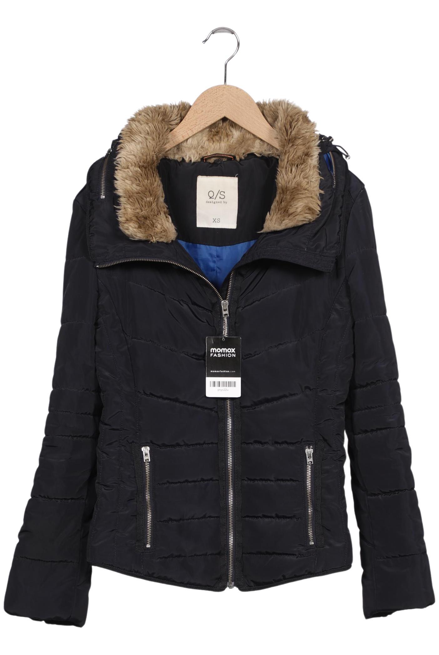 

QS by s.Oliver Damen Jacke, marineblau, Gr. 34