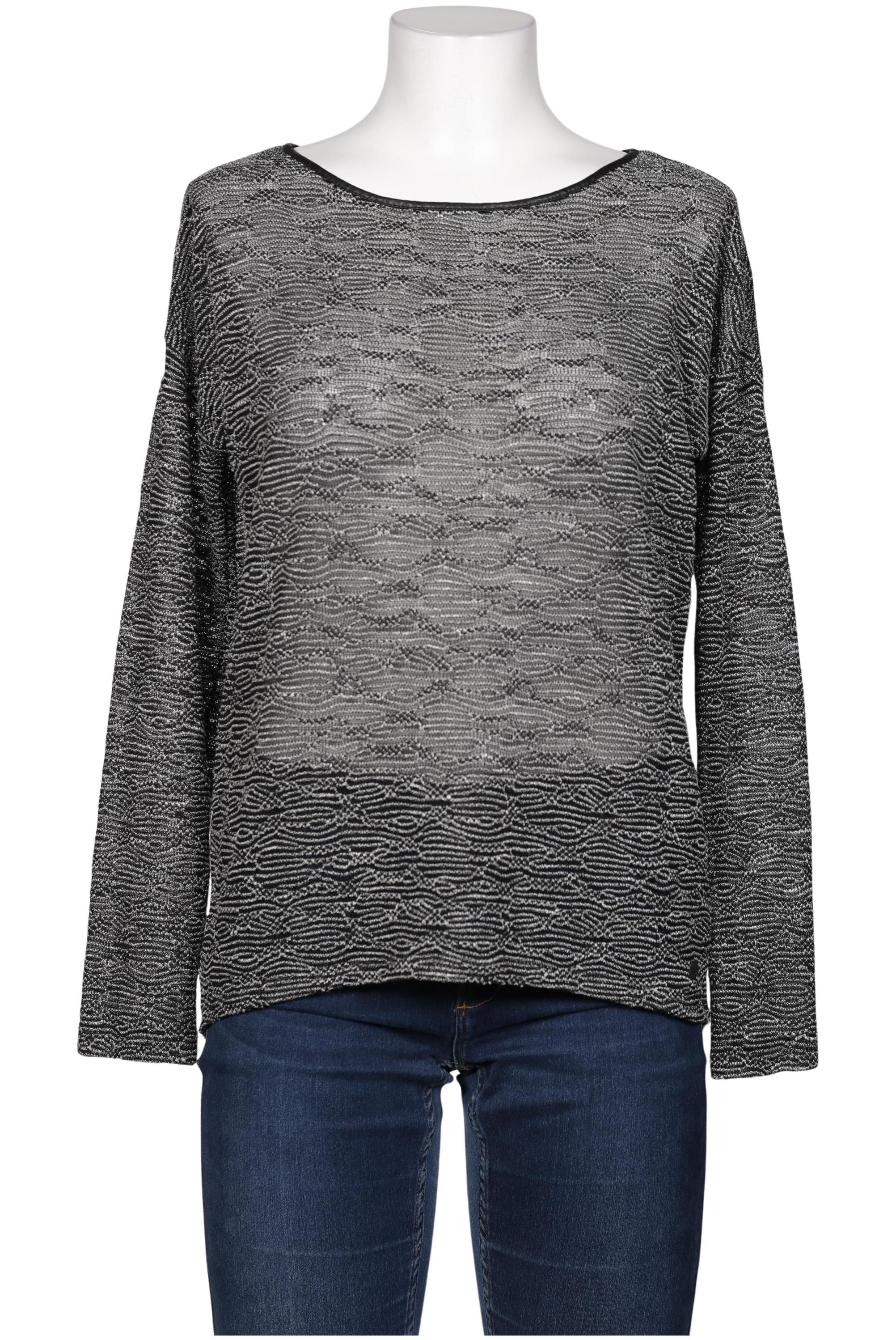 

QS by s.Oliver Damen Langarmshirt, schwarz, Gr. 42