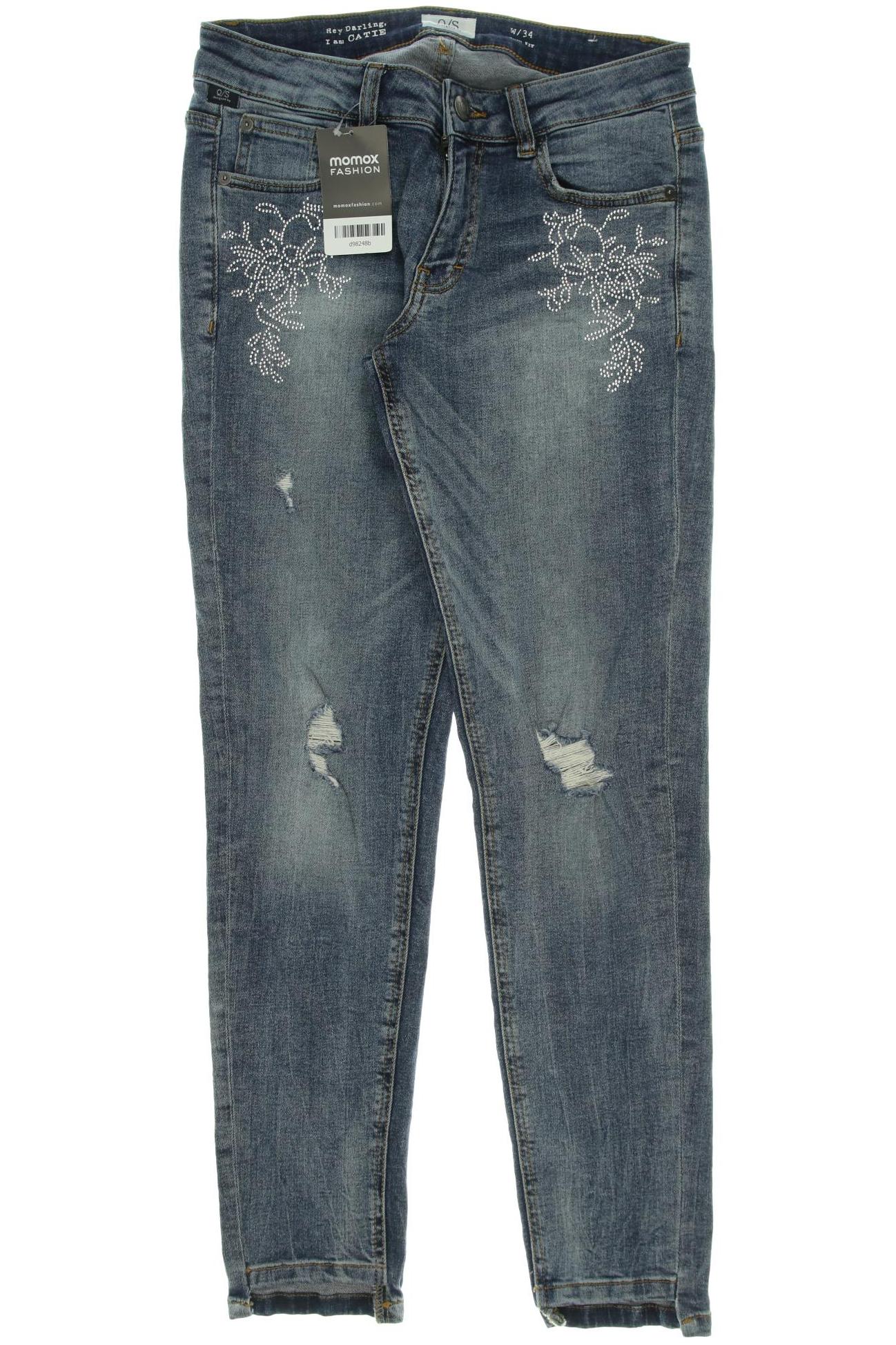 

QS by s.Oliver Damen Jeans, blau, Gr. 34