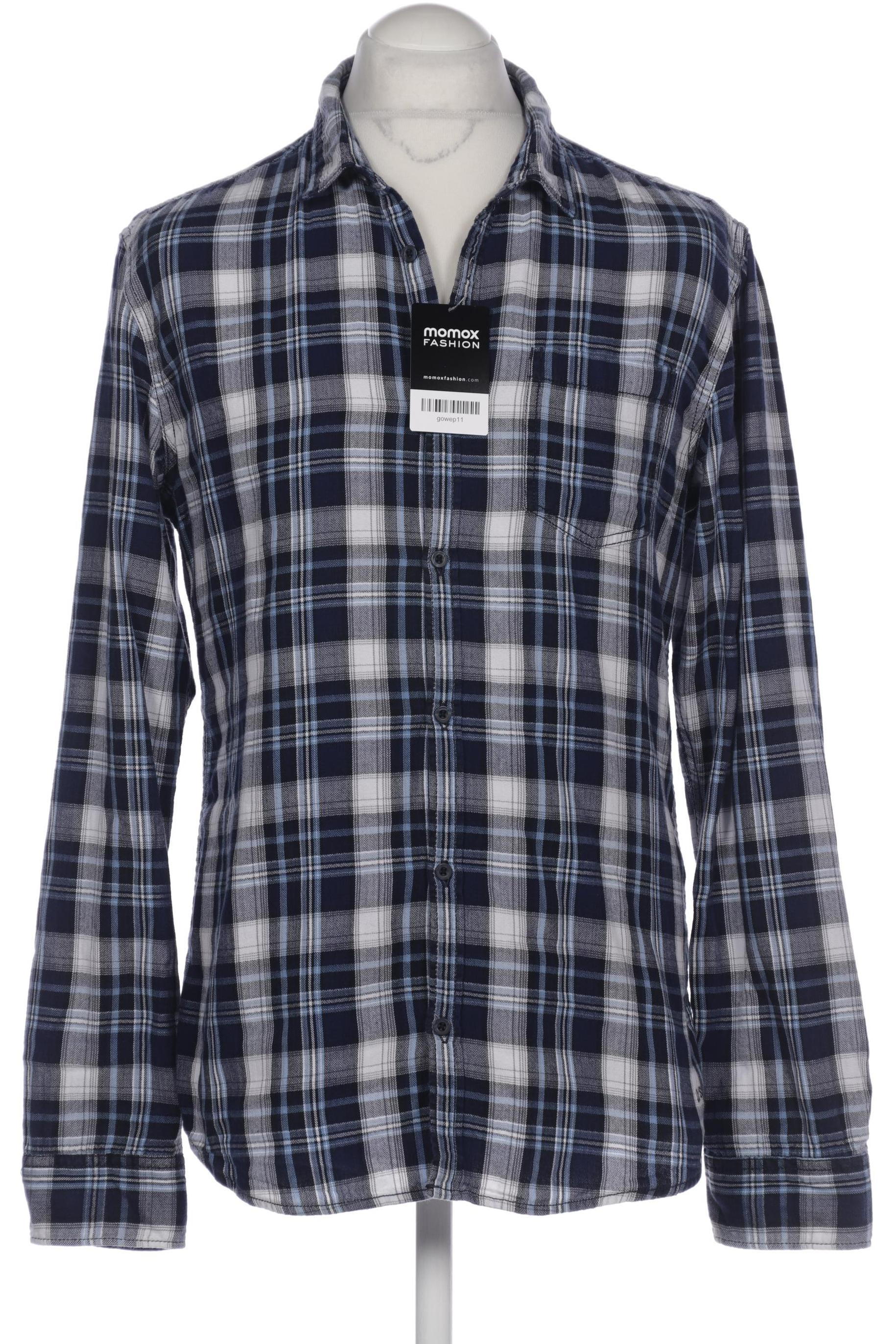 

QS by s.Oliver Herren Hemd, marineblau, Gr. 52