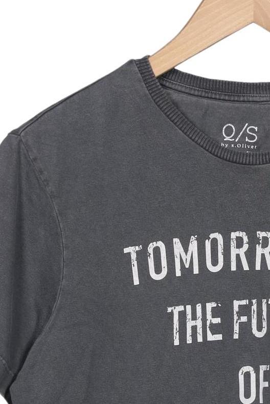 Thumbnail - QS by s.Oliver Jungen T-Shirt, grau, Gr. 134