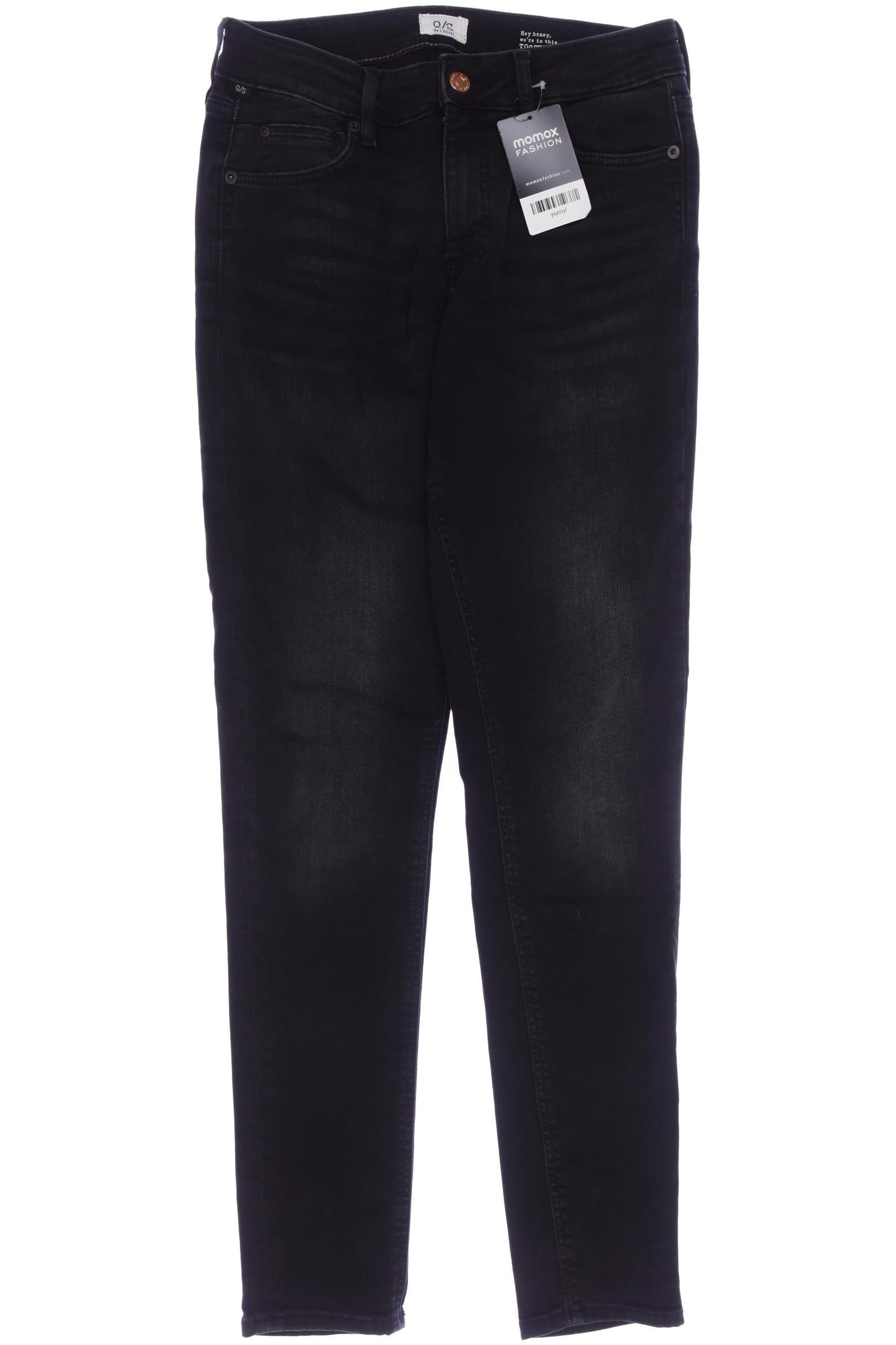 

QS by s.Oliver Damen Jeans, schwarz, Gr. 36