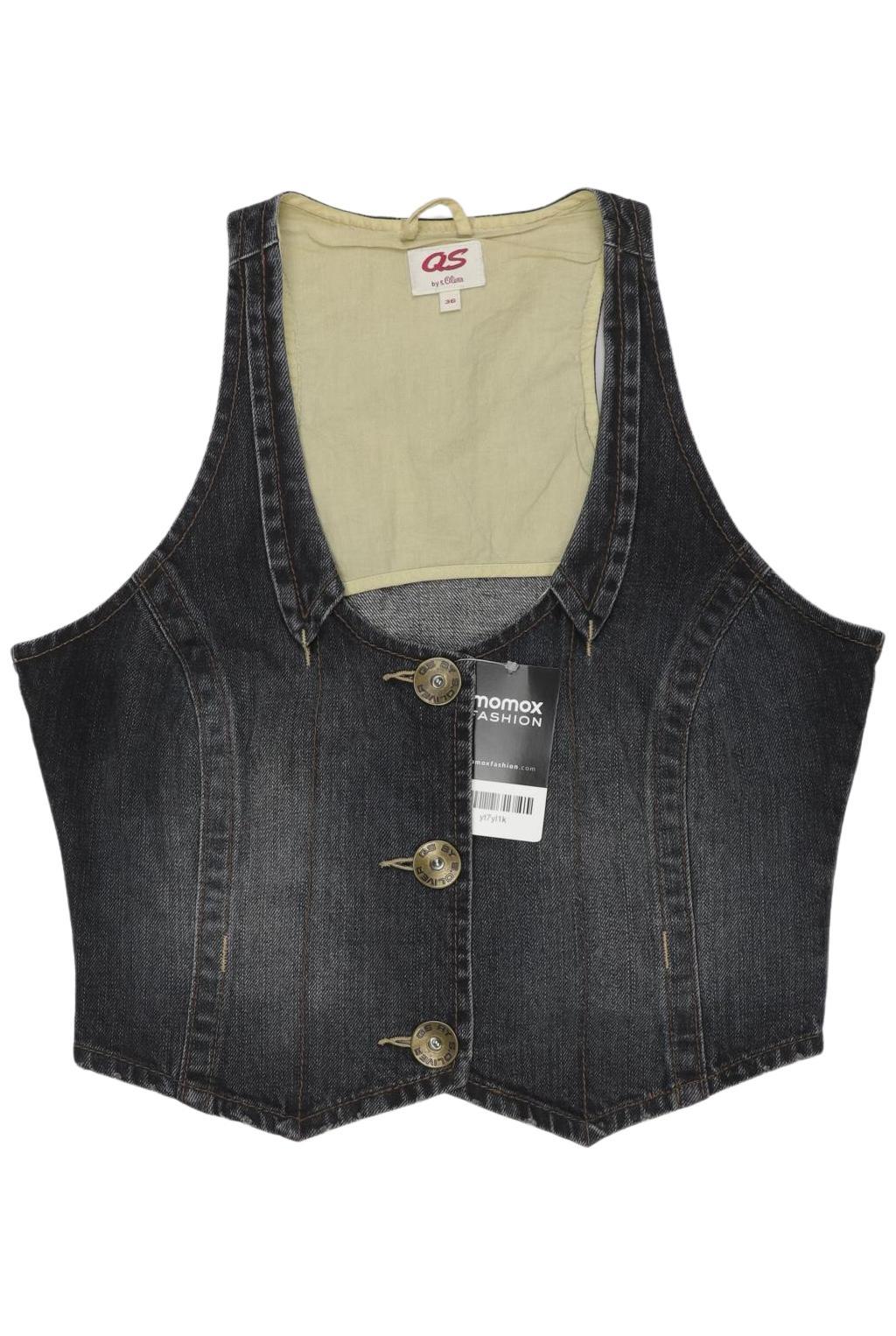 

QS by s.Oliver Damen Weste, blau, Gr. 36