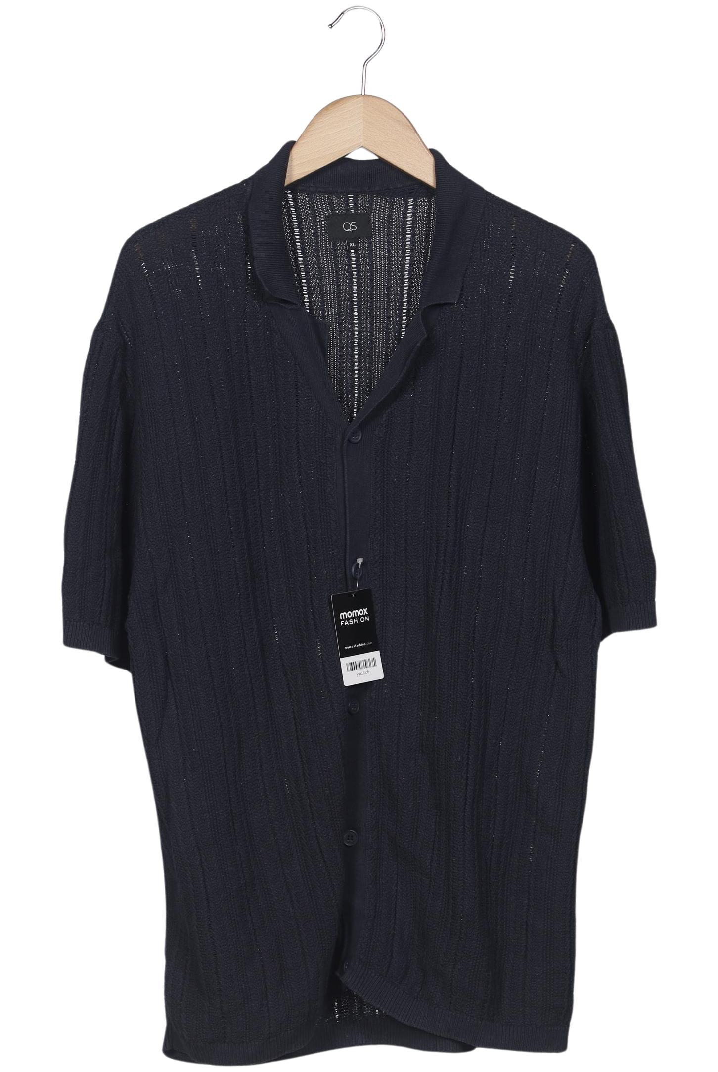 Thumbnail - QS by s.Oliver Herren Strickjacke, marineblau, Gr. 54