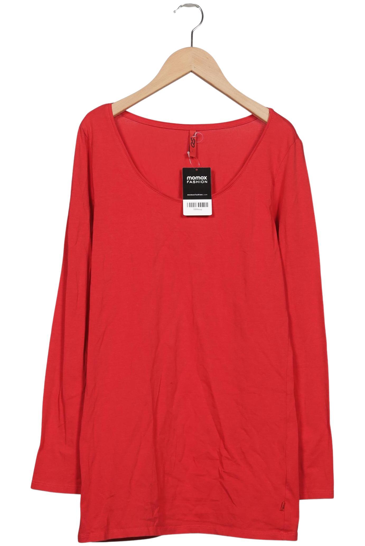 

QS by s.Oliver Damen Langarmshirt, rot, Gr. 42